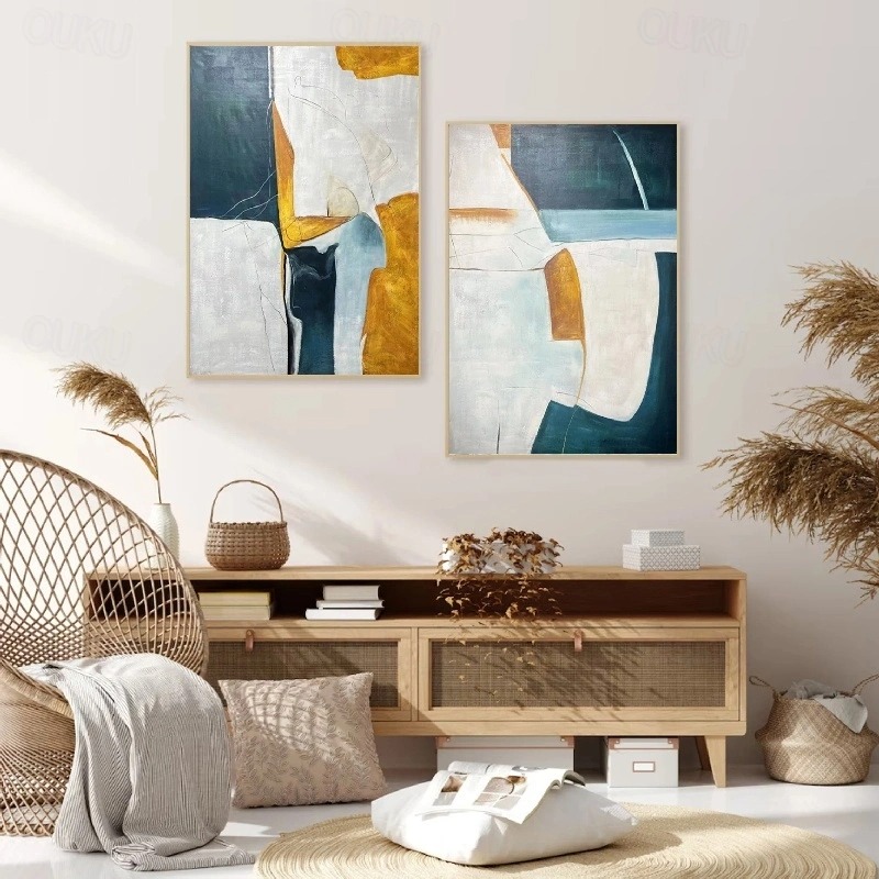 Vibrant Abstract Home Decor Art