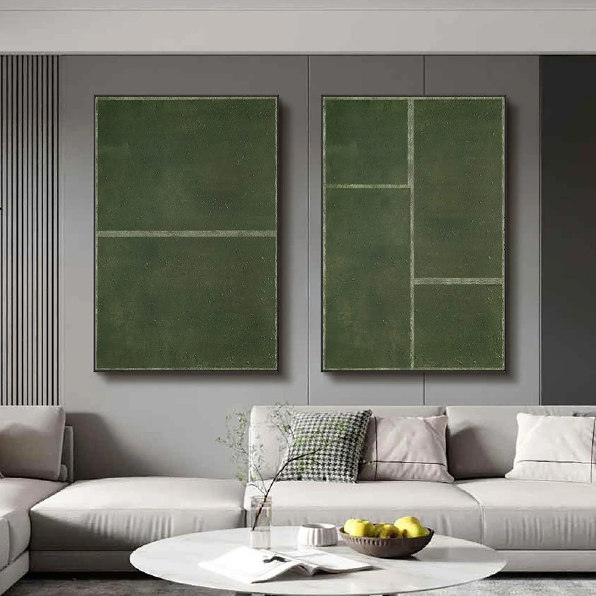 Green Abstract Harmony