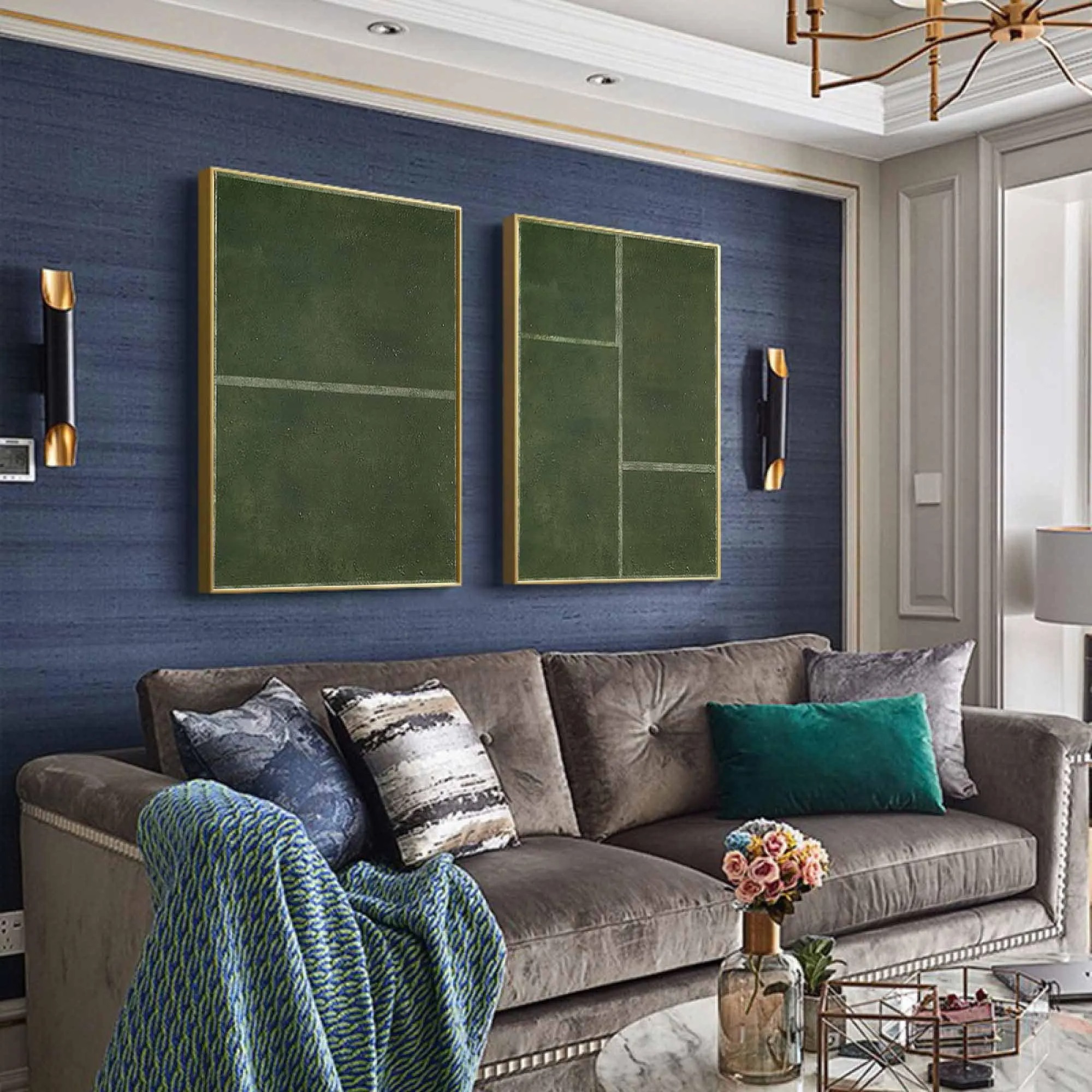 Green Abstract Harmony