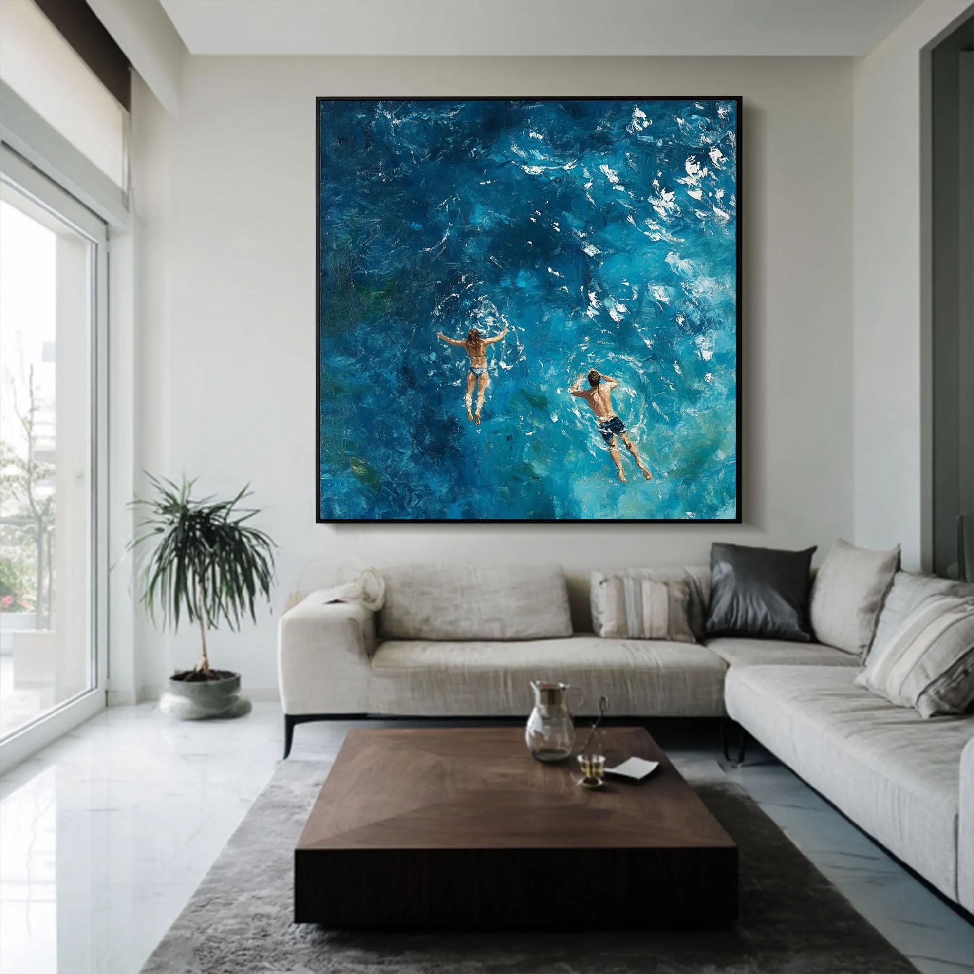 Swimming in Color’s Embrace