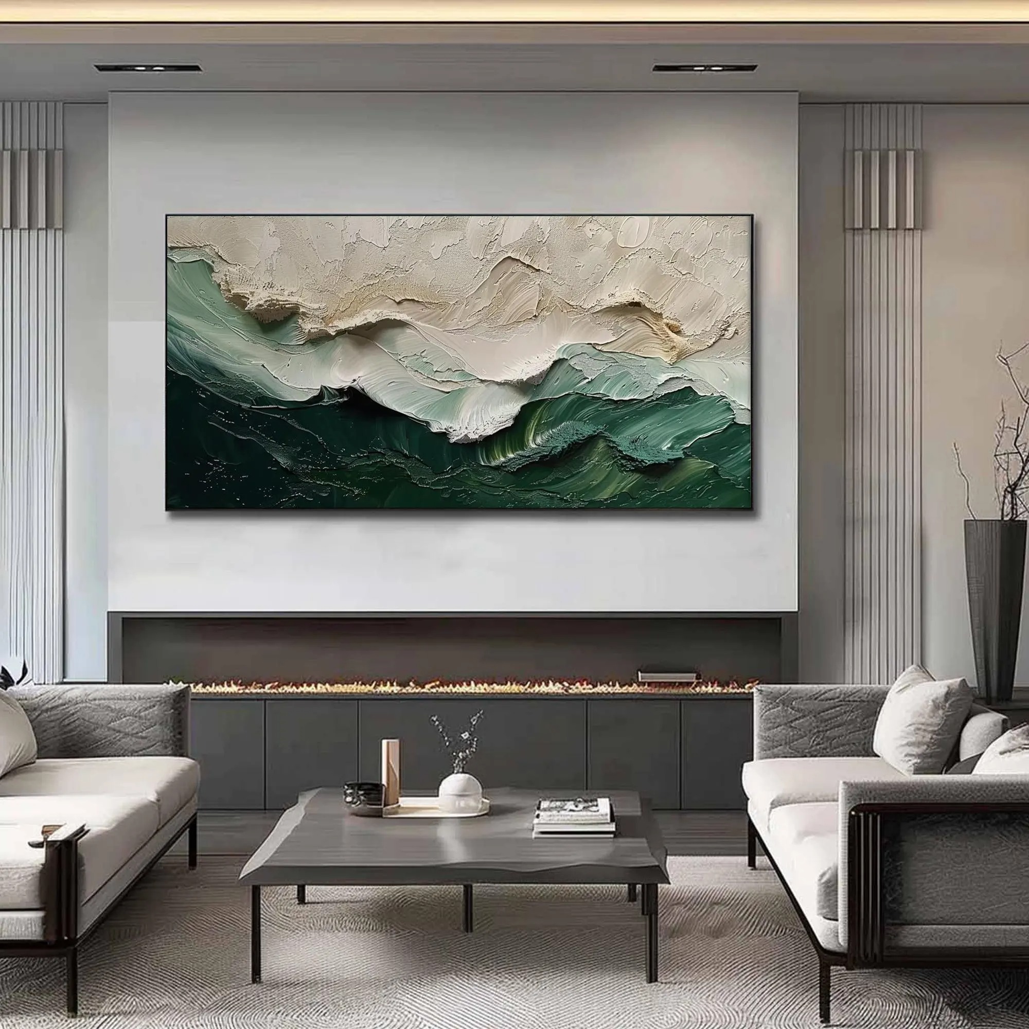 Calming Sea Wave Artwork