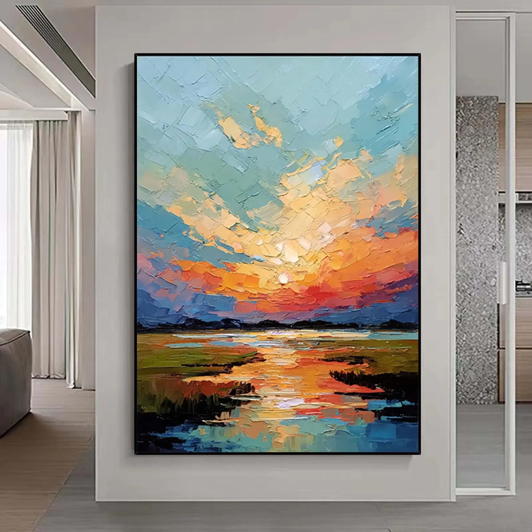 Sunset Serenity Blaze