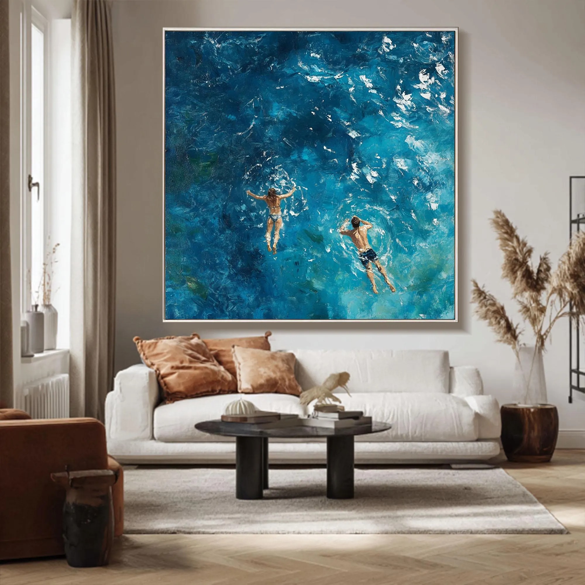 Swimming in Color’s Embrace