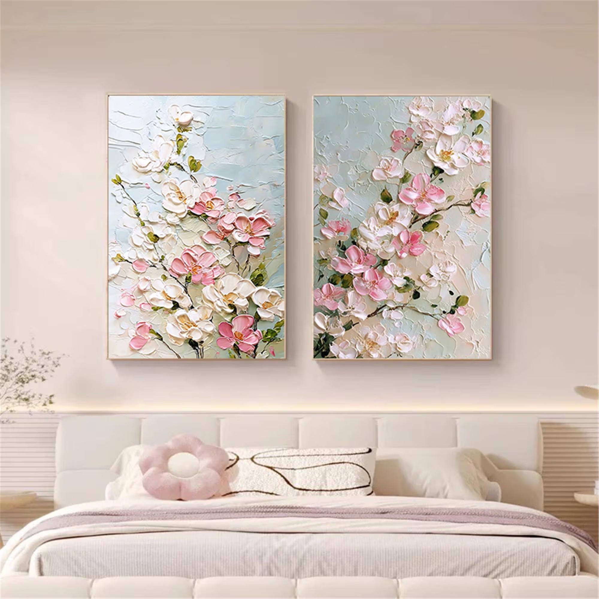 Chic Blossom Oil Artworks