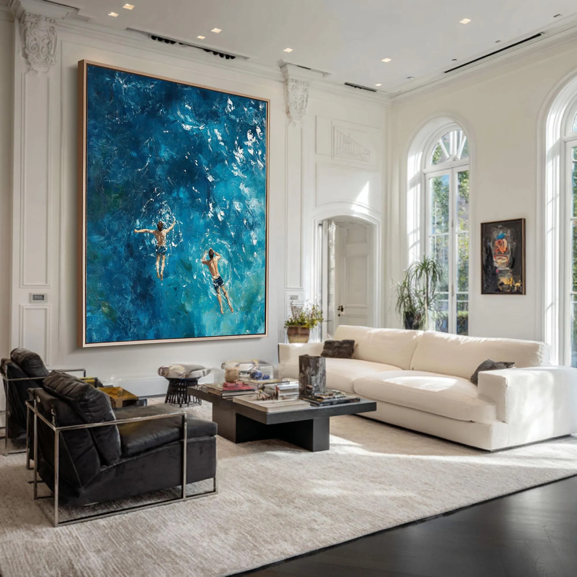 Swimming in Color’s Embrace