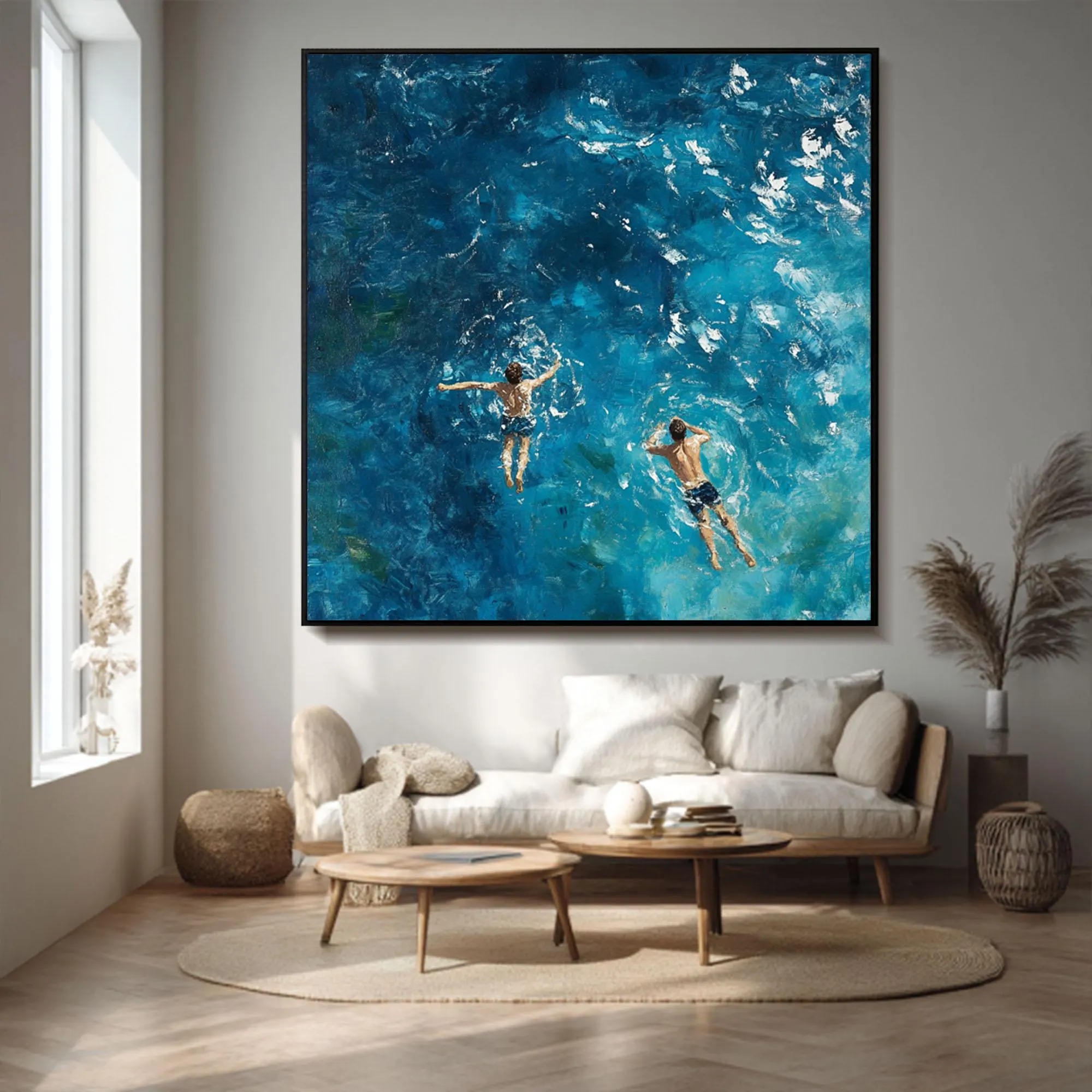 Swimming in Color’s Embrace