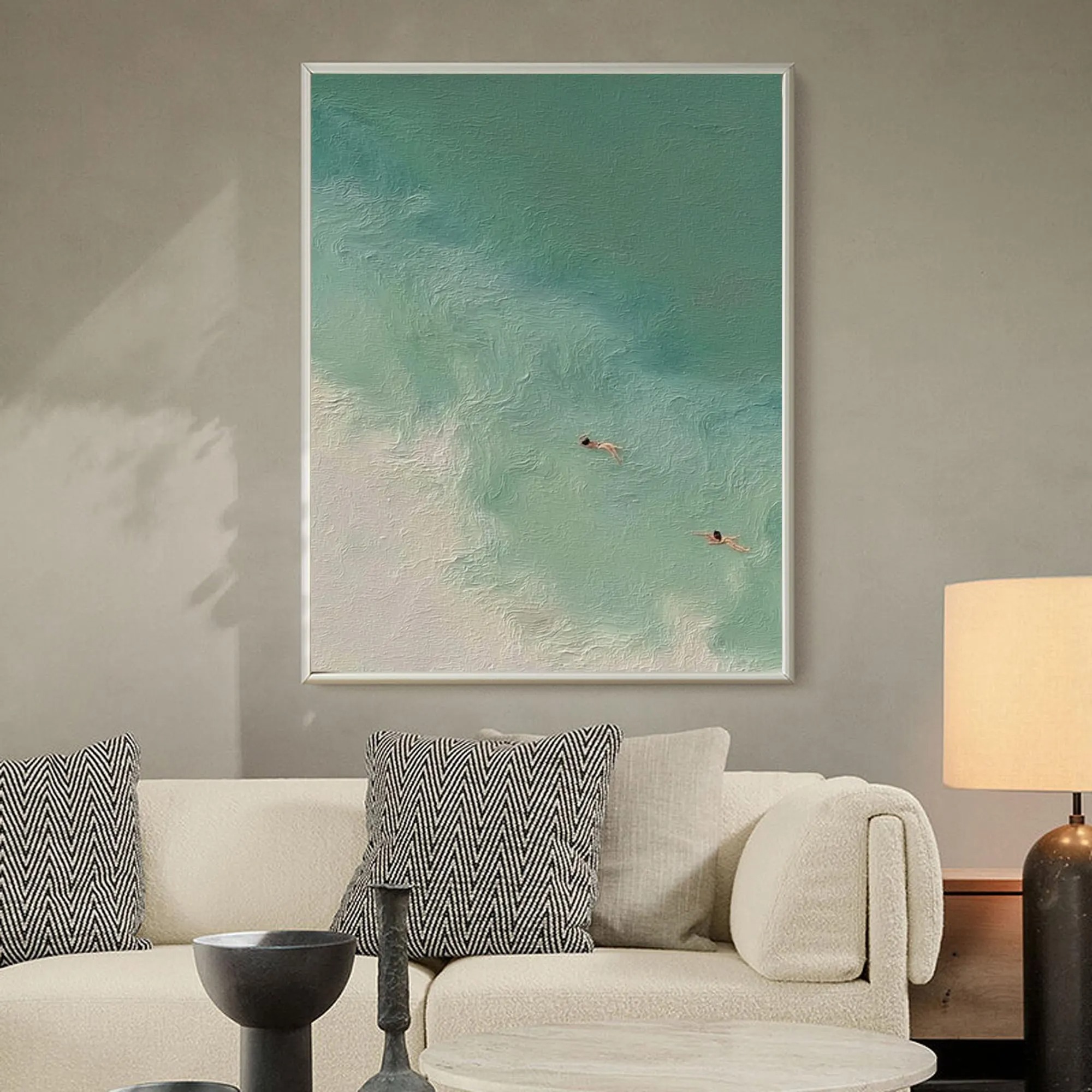 Modern Ocean Scene Wall Decor