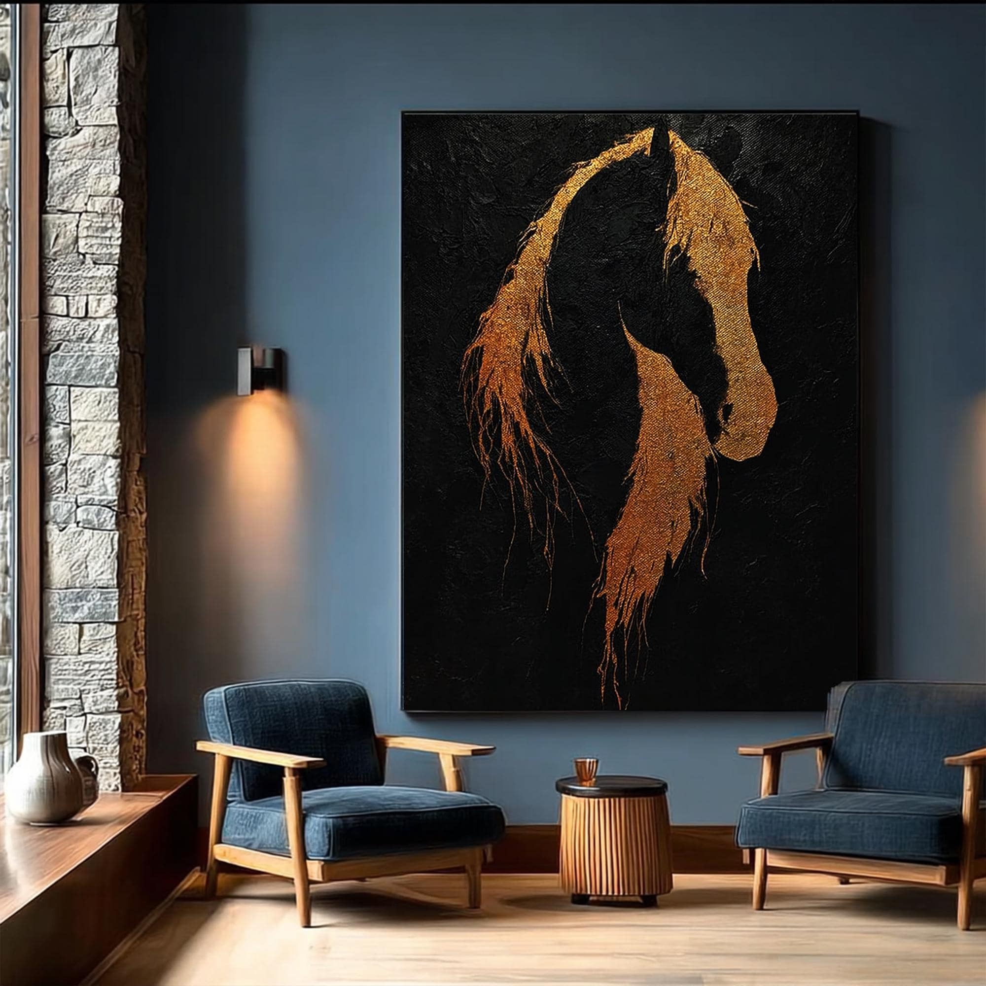 Ethereal Horse Portrait Oil