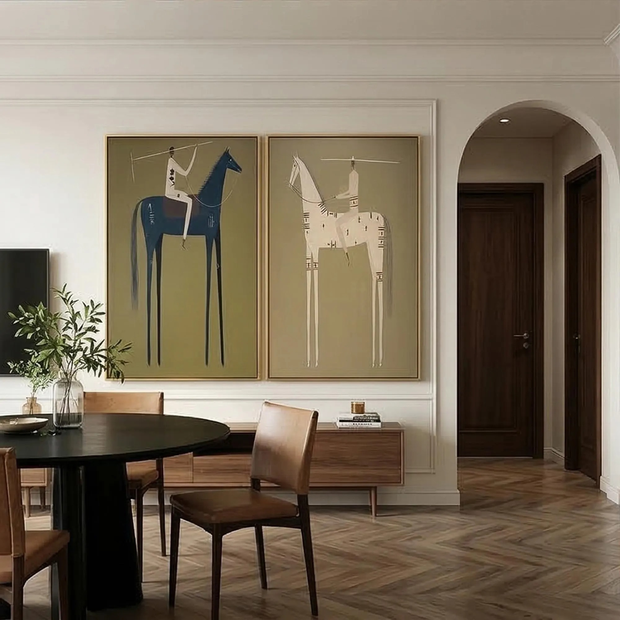 Geometric Horsemen Reverie
