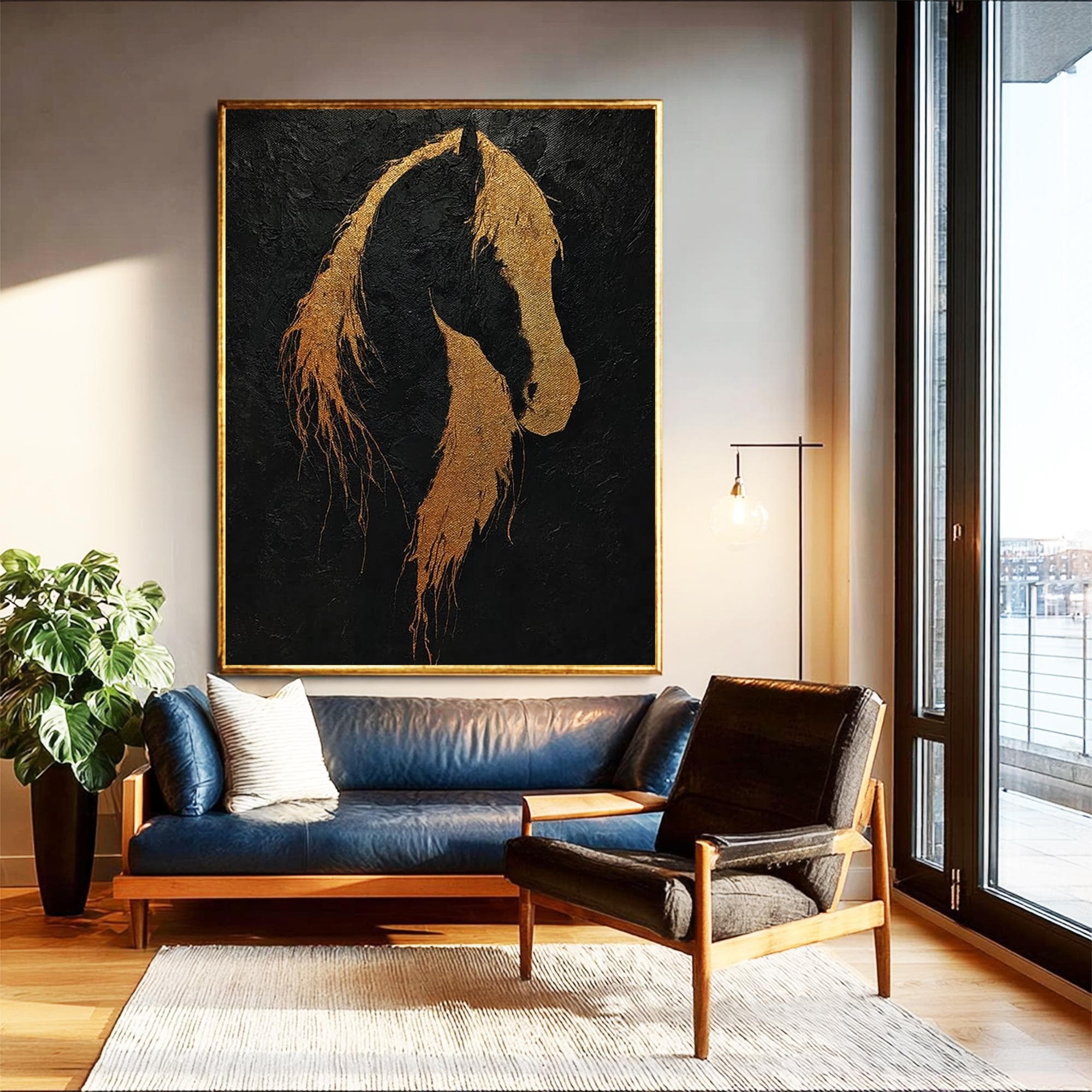 Ethereal Horse Portrait Oil