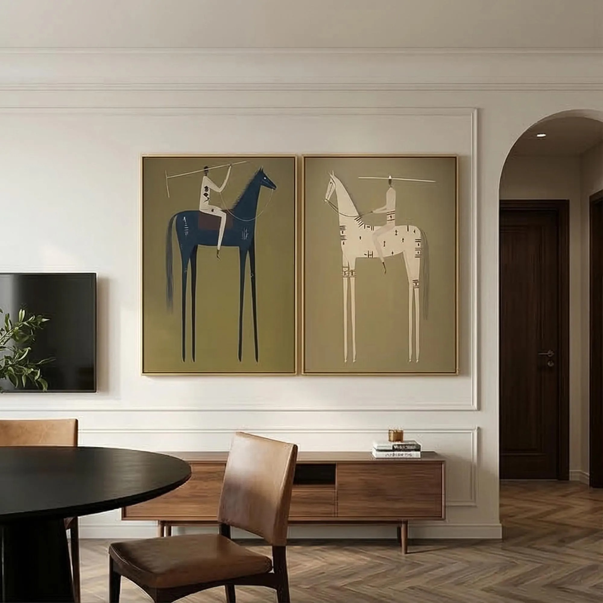 Geometric Horsemen Reverie