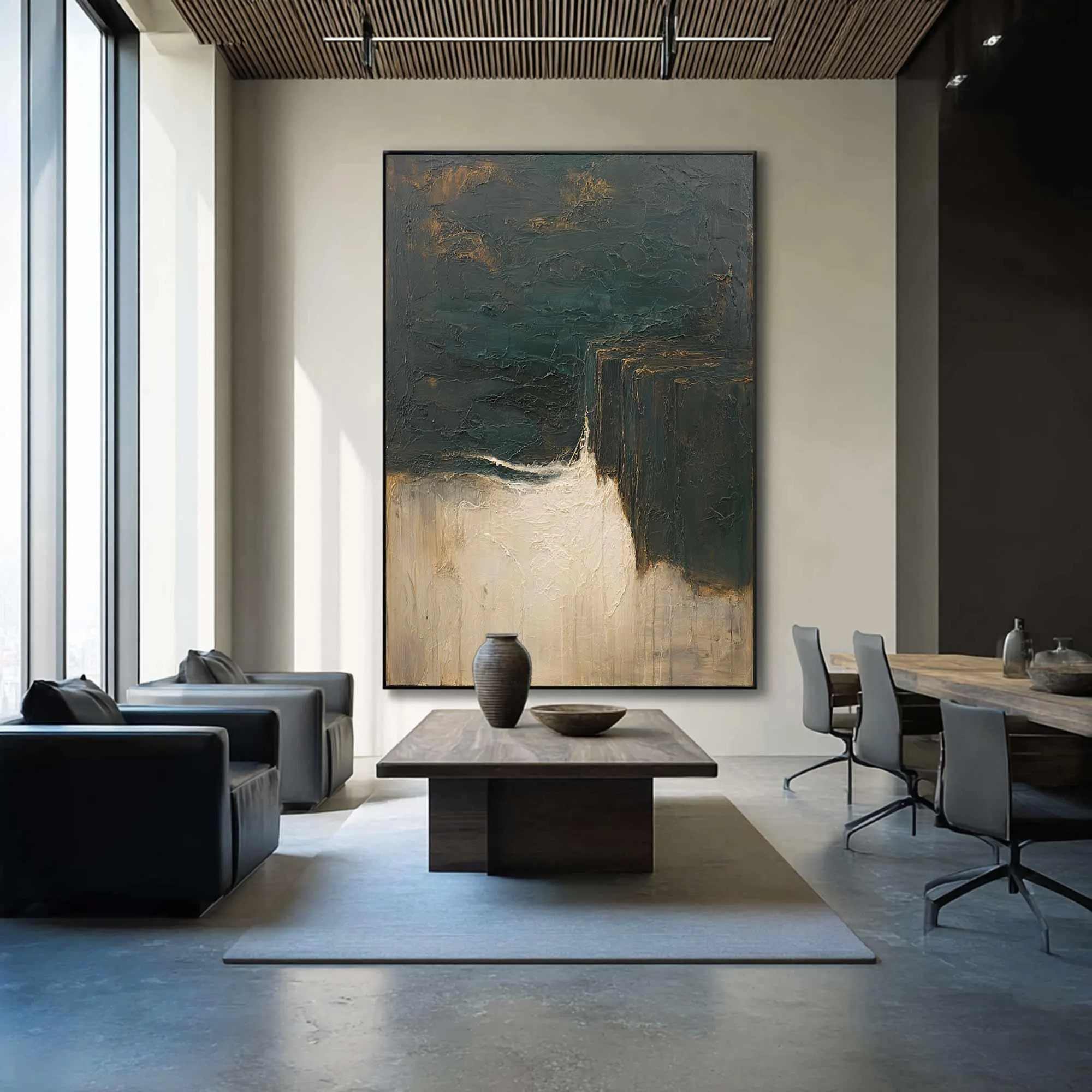 Chic Abstraction-Elegant Home Decor
