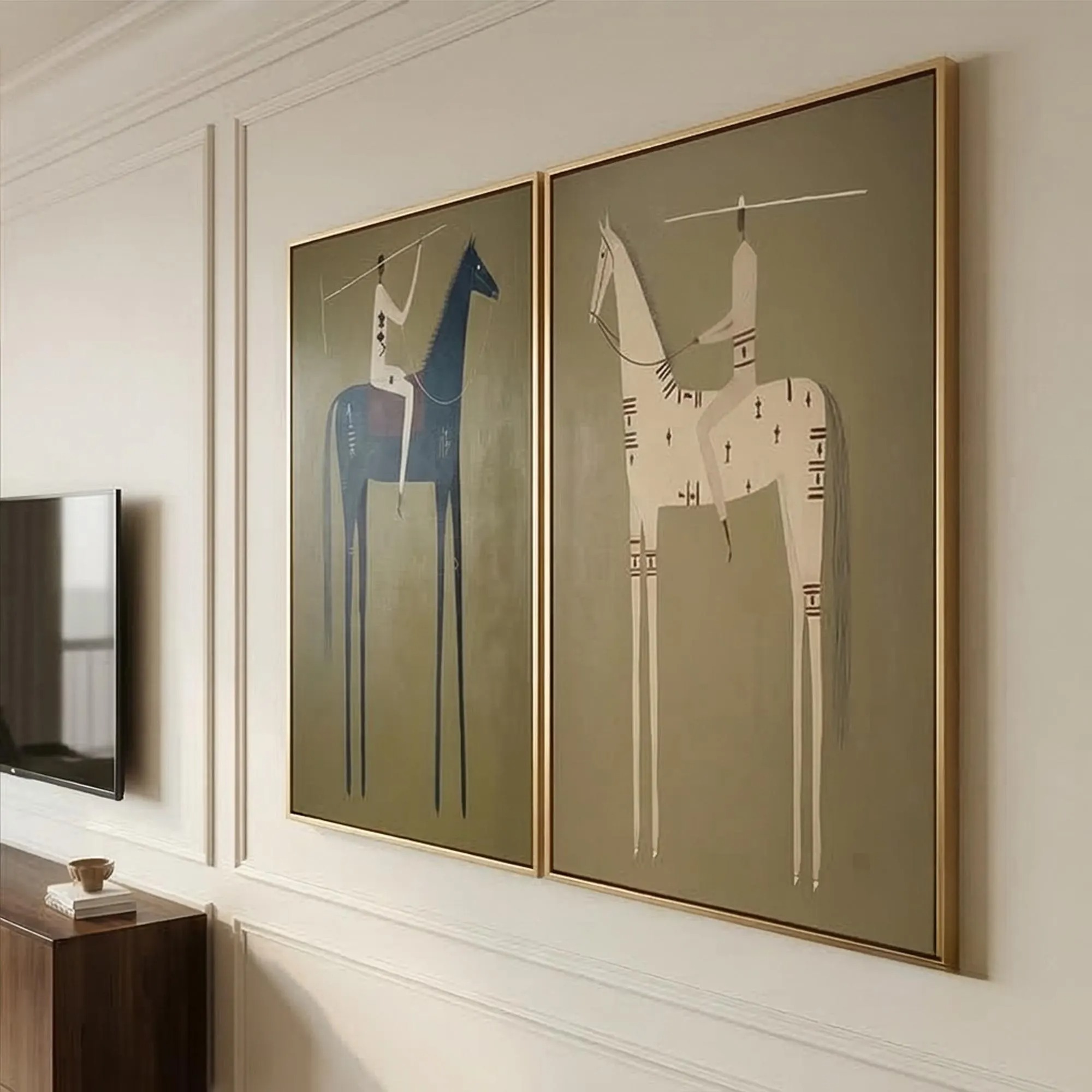 Geometric Horsemen Reverie