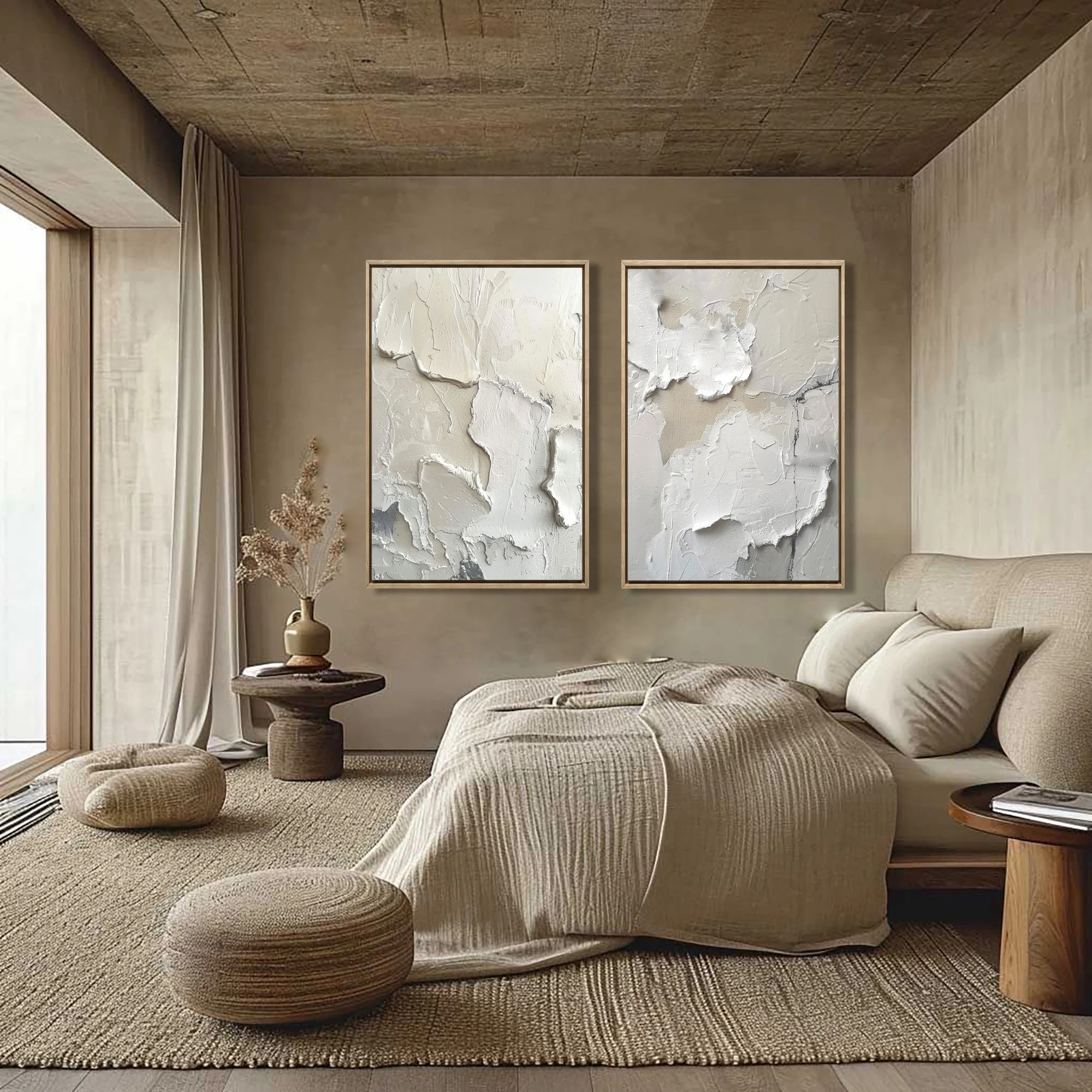 Minimalist Cracked Elegance