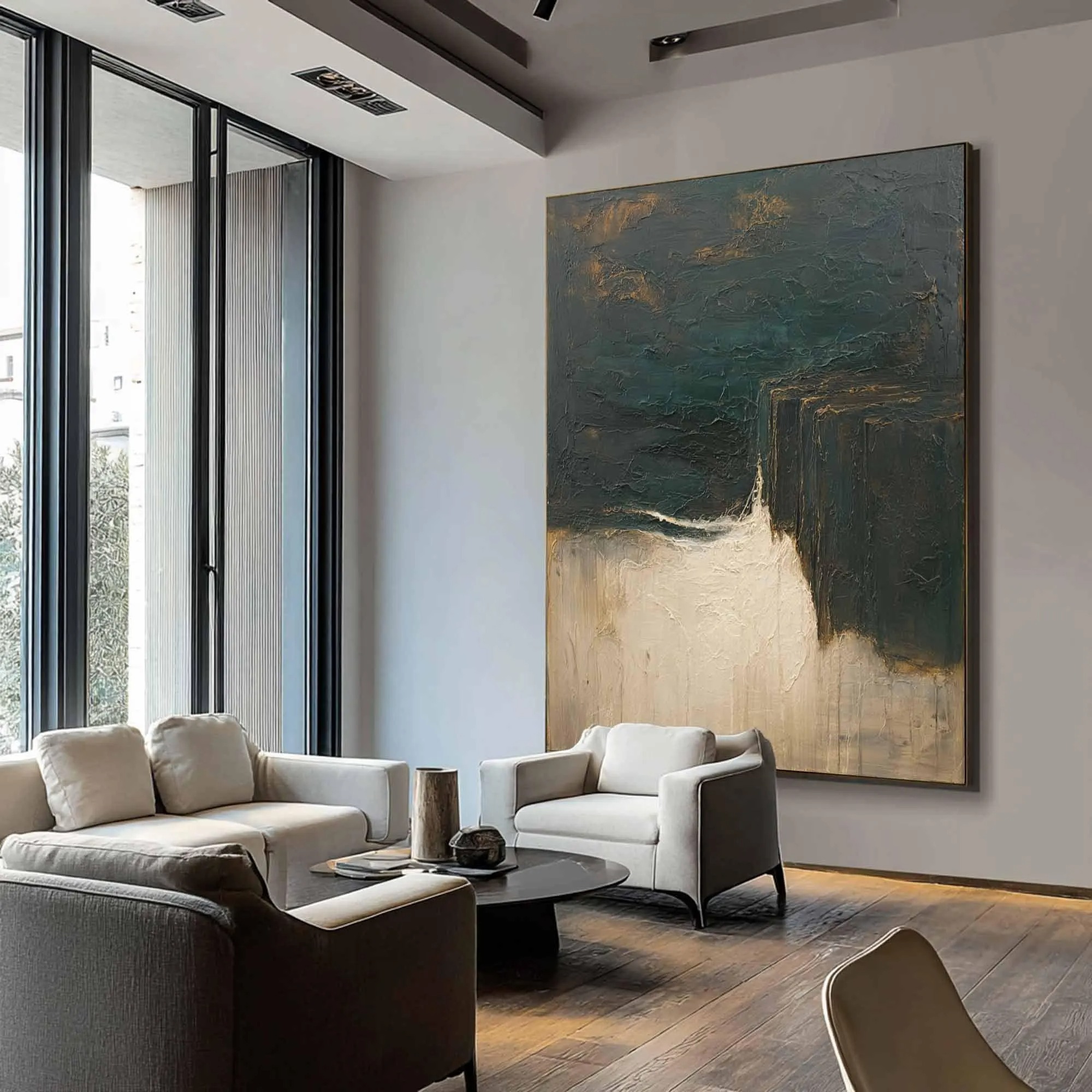 Chic Abstraction-Elegant Home Decor