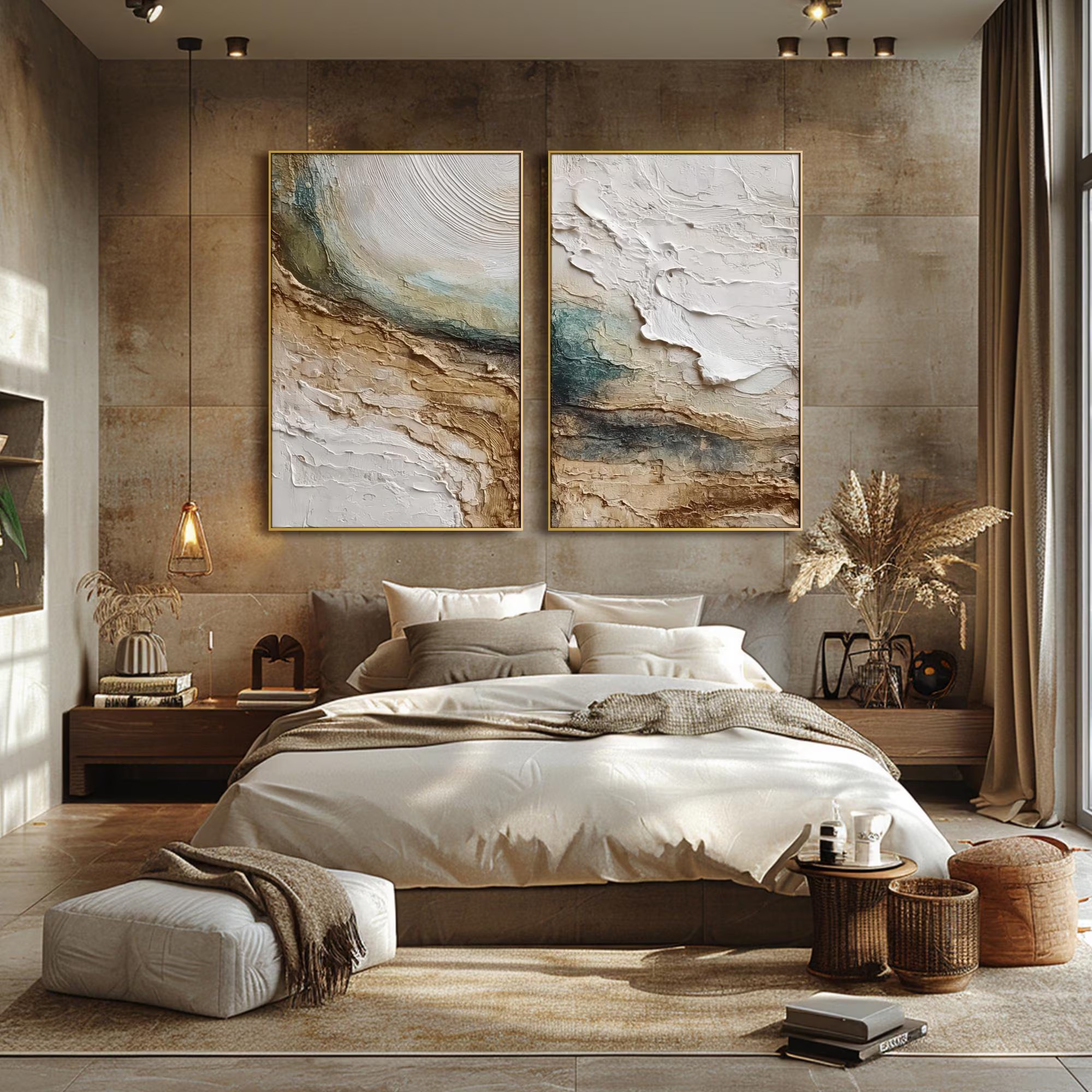 Sculpted Earth Tones