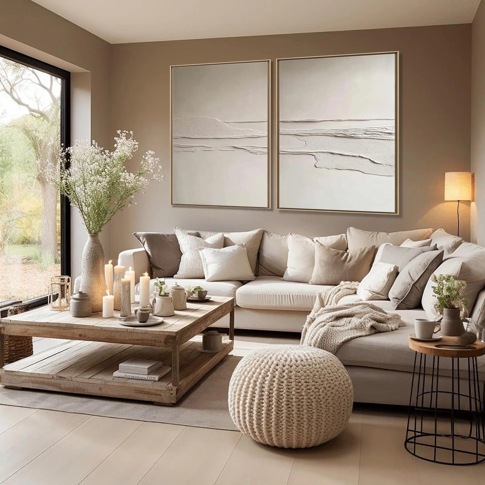 Minimalist Desert Waves