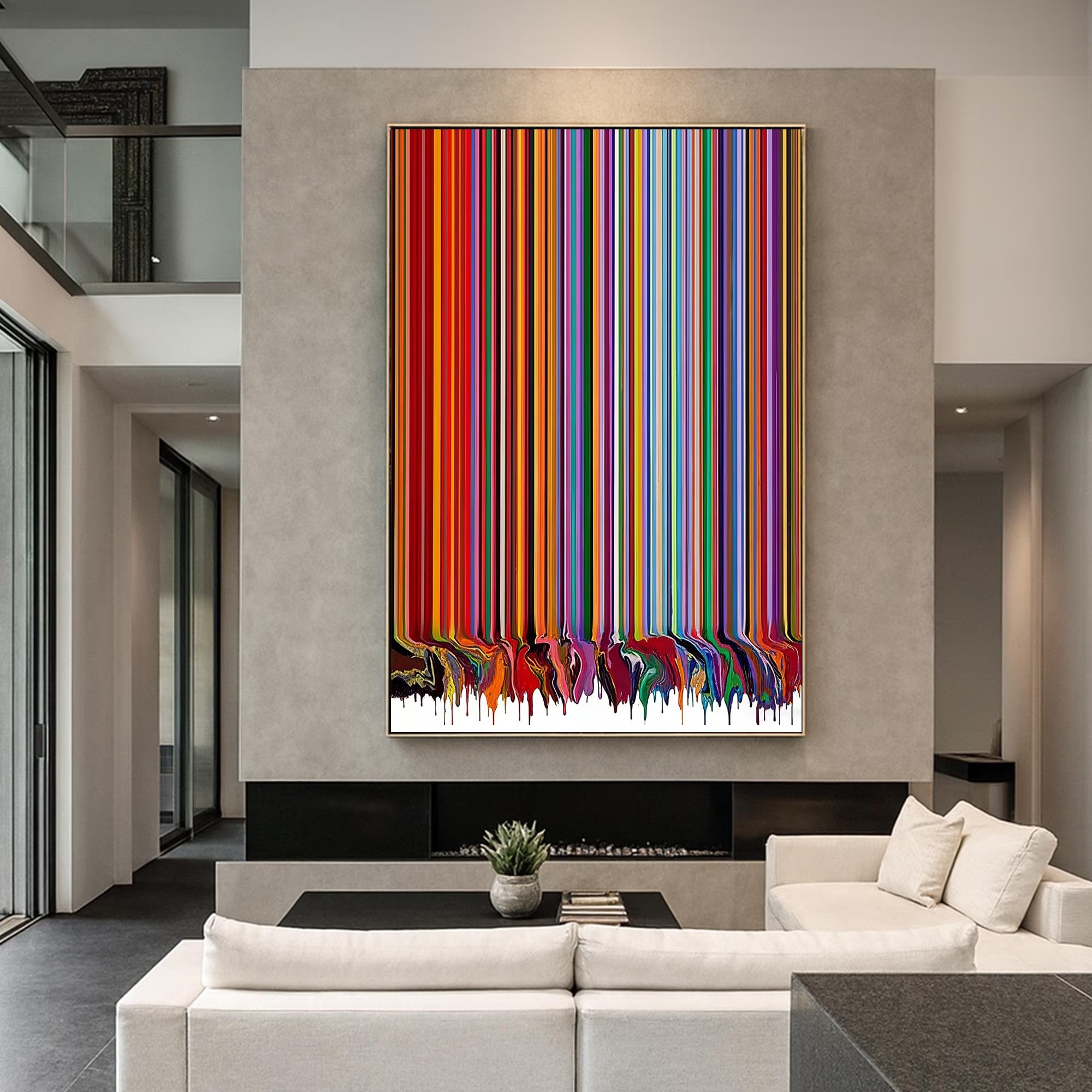 Rainbow Drip Symphony