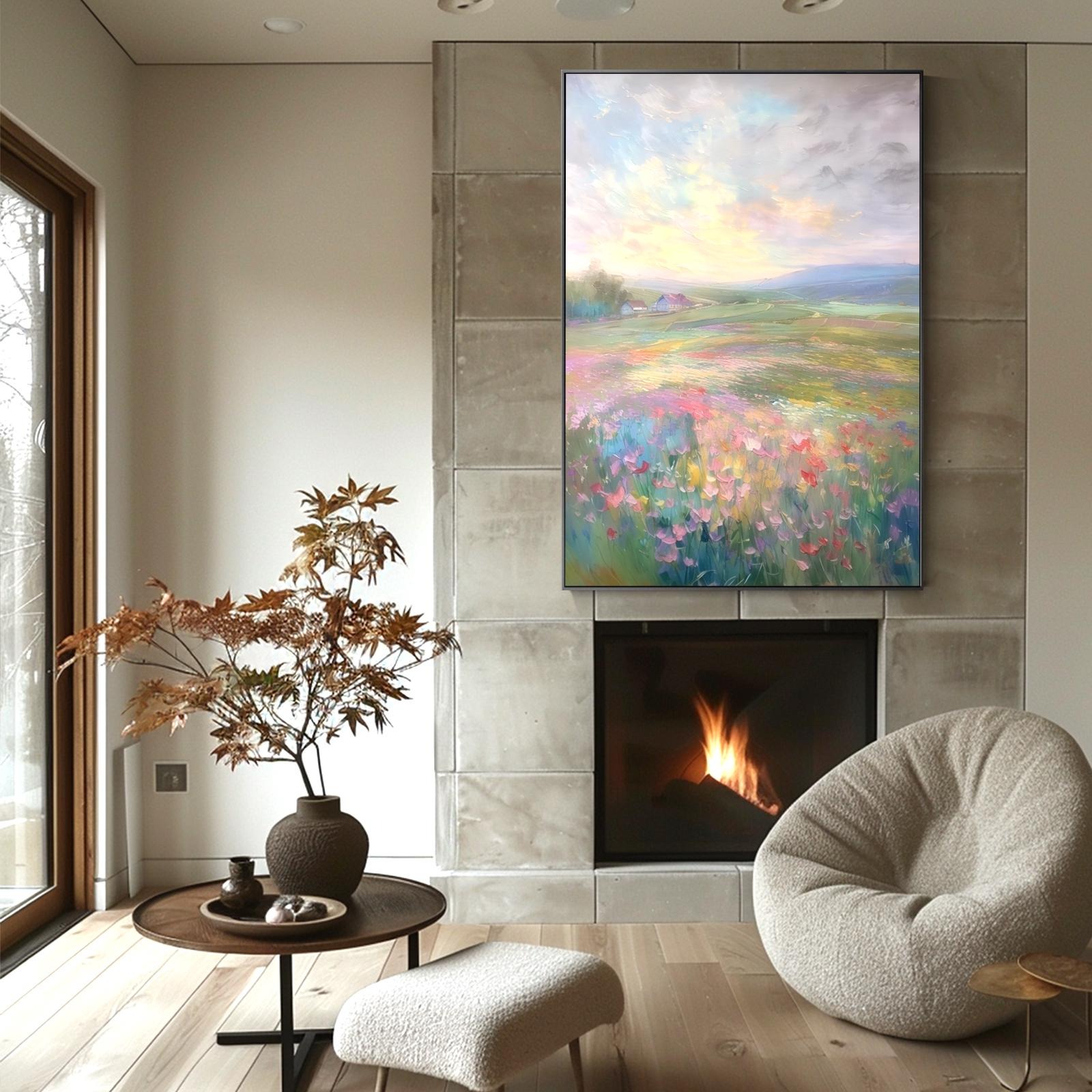 Colorful Field Serenity