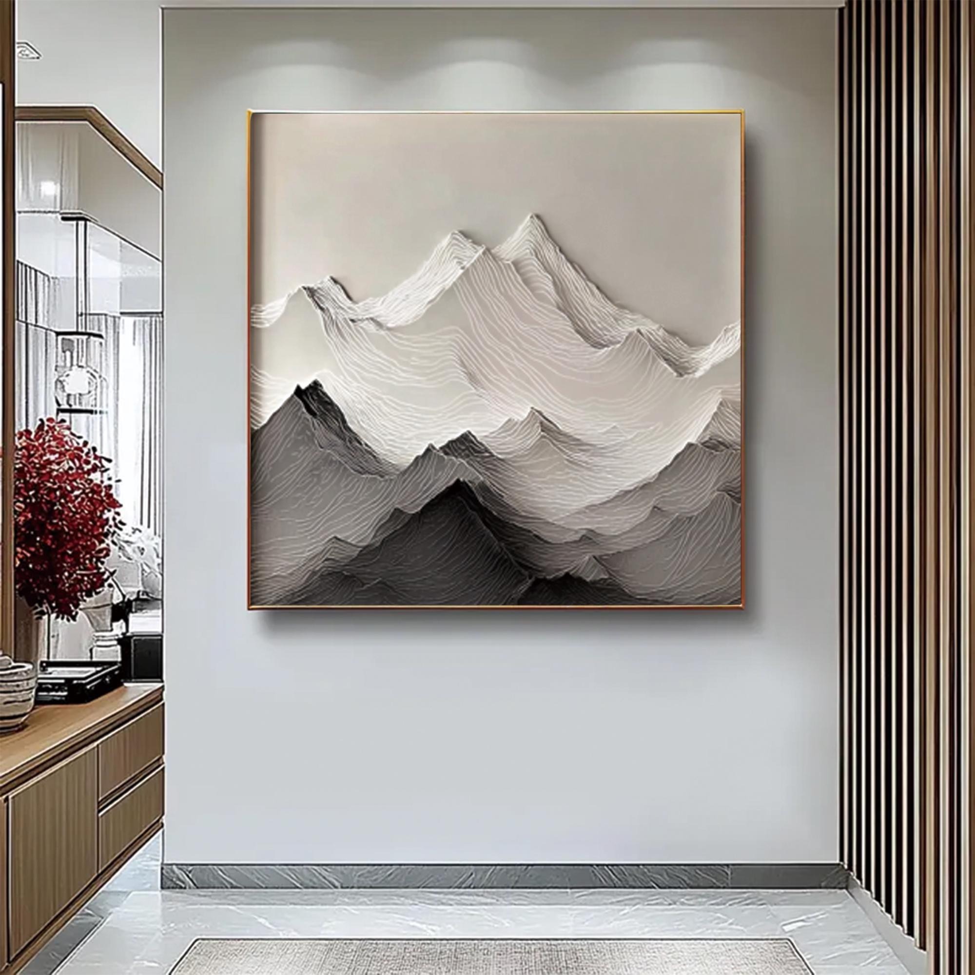 Ethereal Mountain Layers