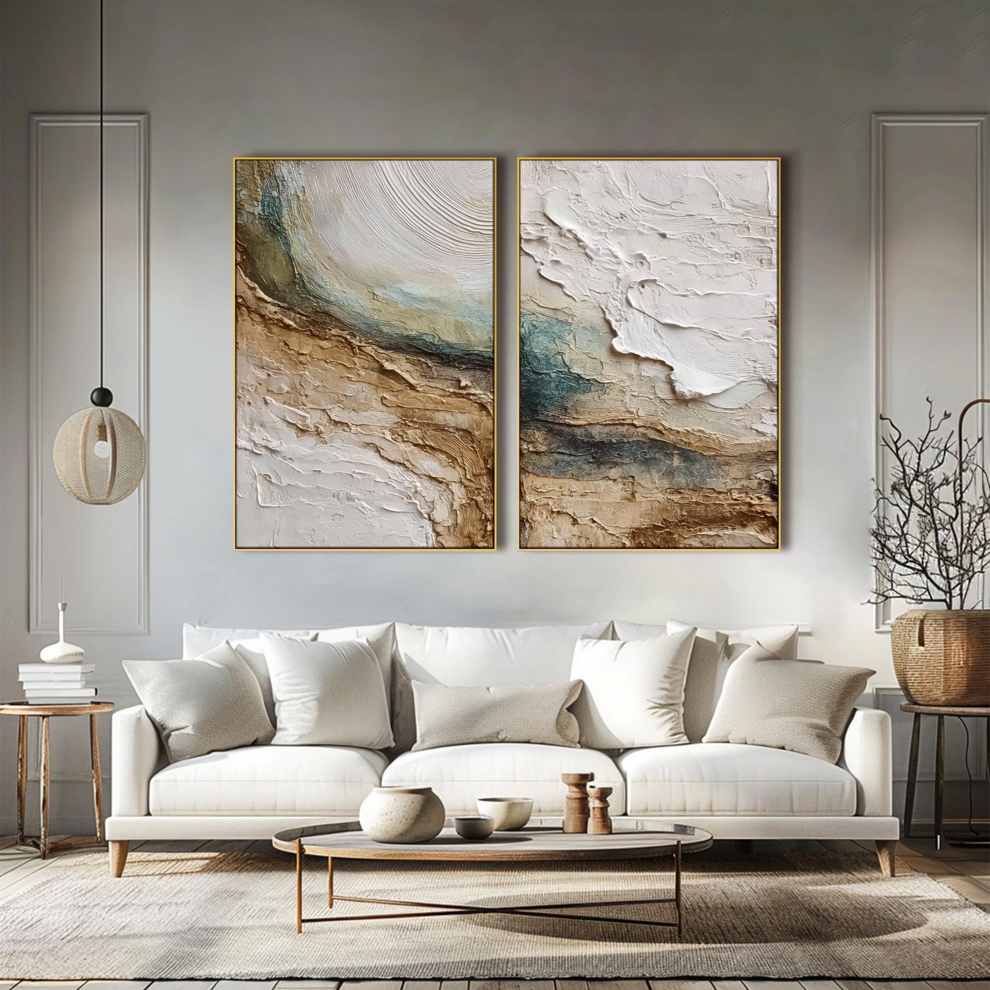 Sculpted Earth Tones