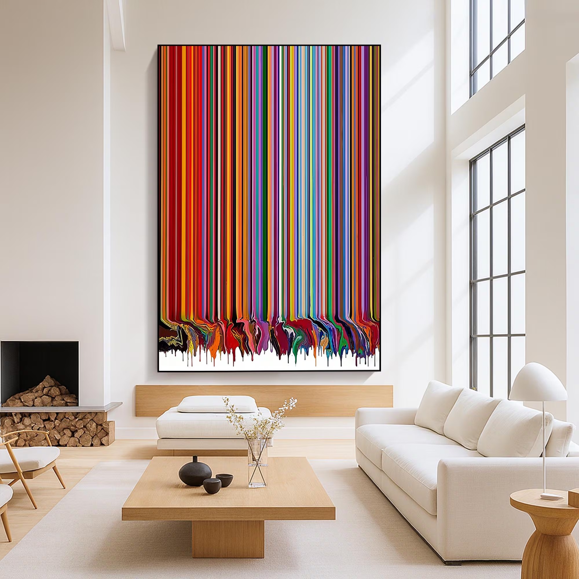 Rainbow Drip Symphony