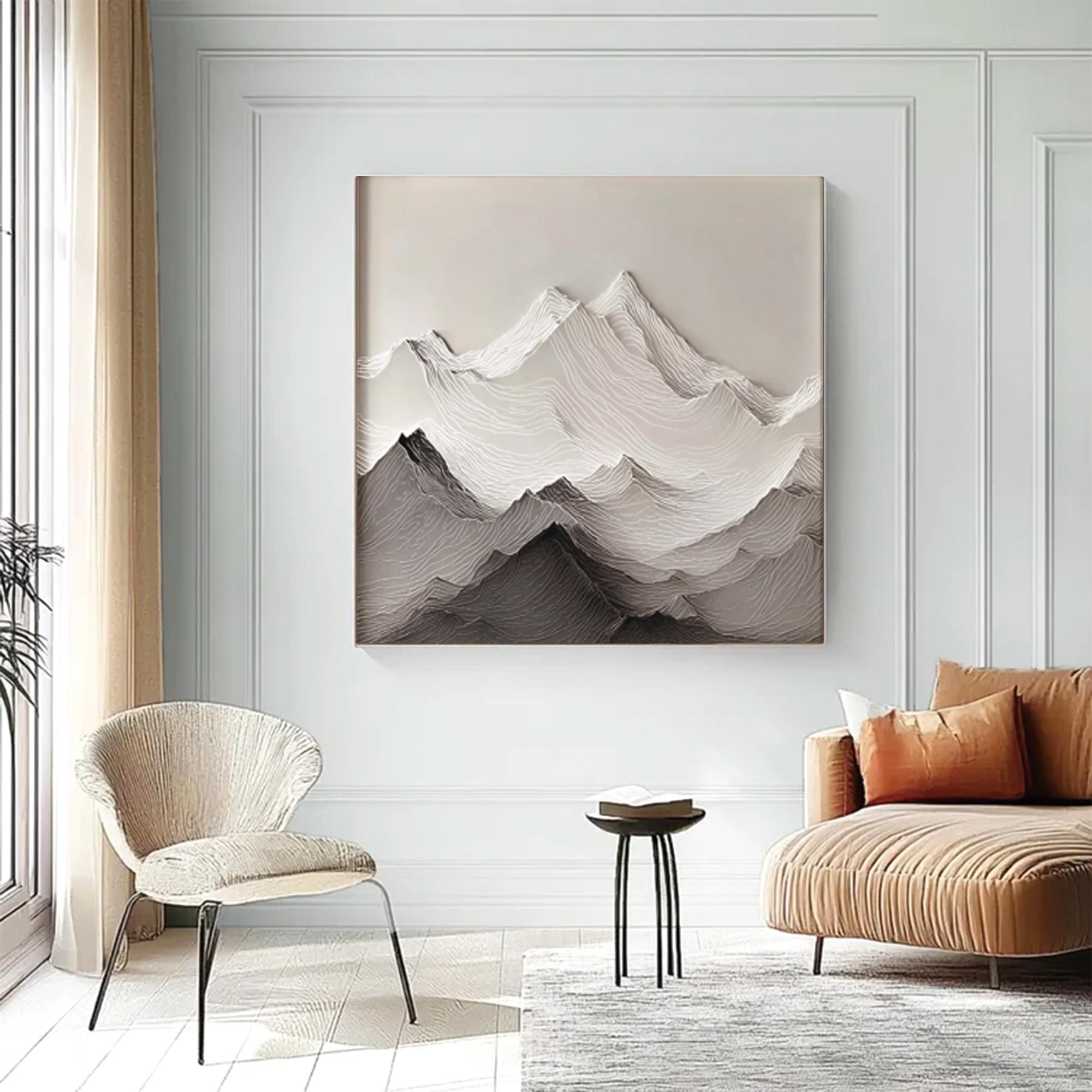 Ethereal Mountain Layers