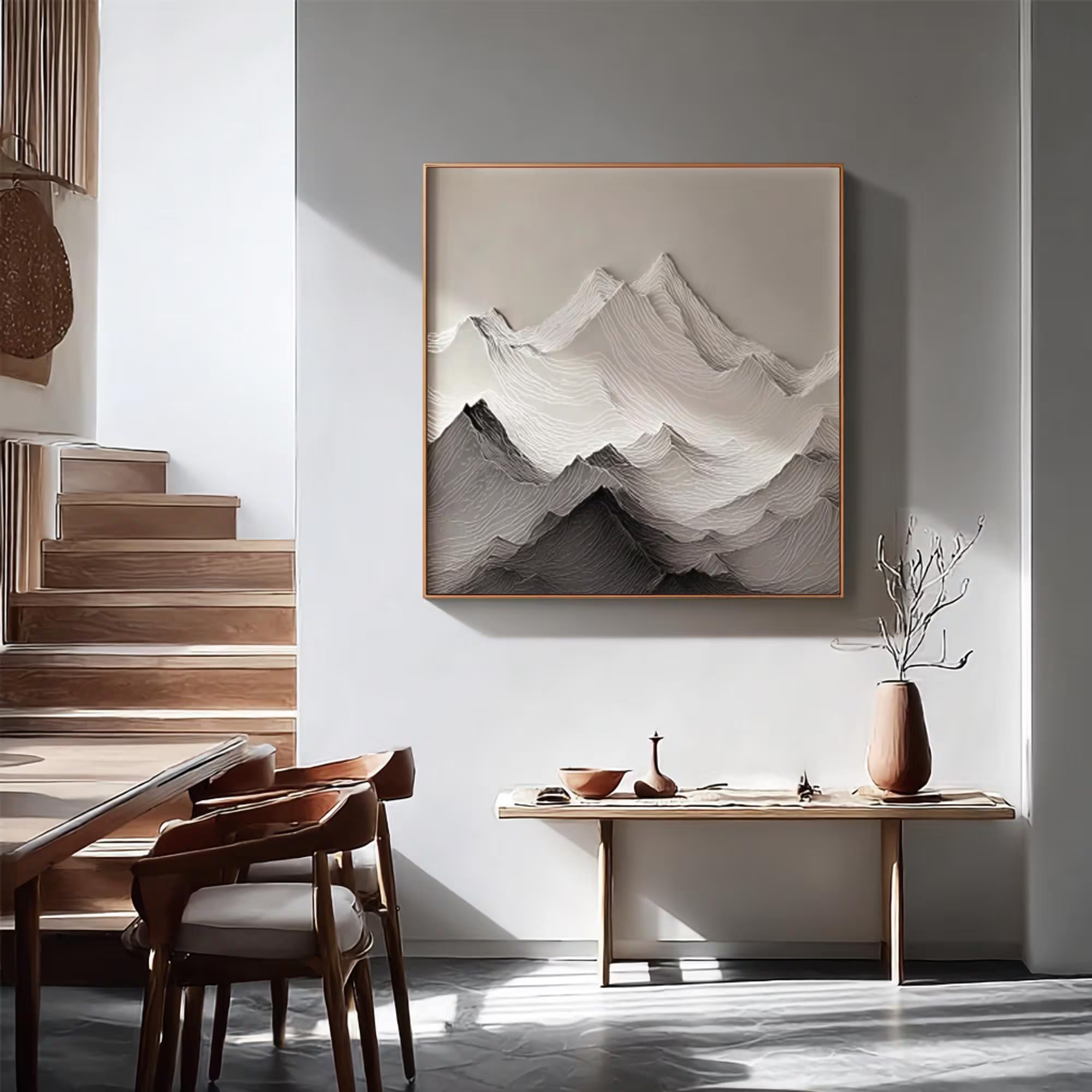 Ethereal Mountain Layers