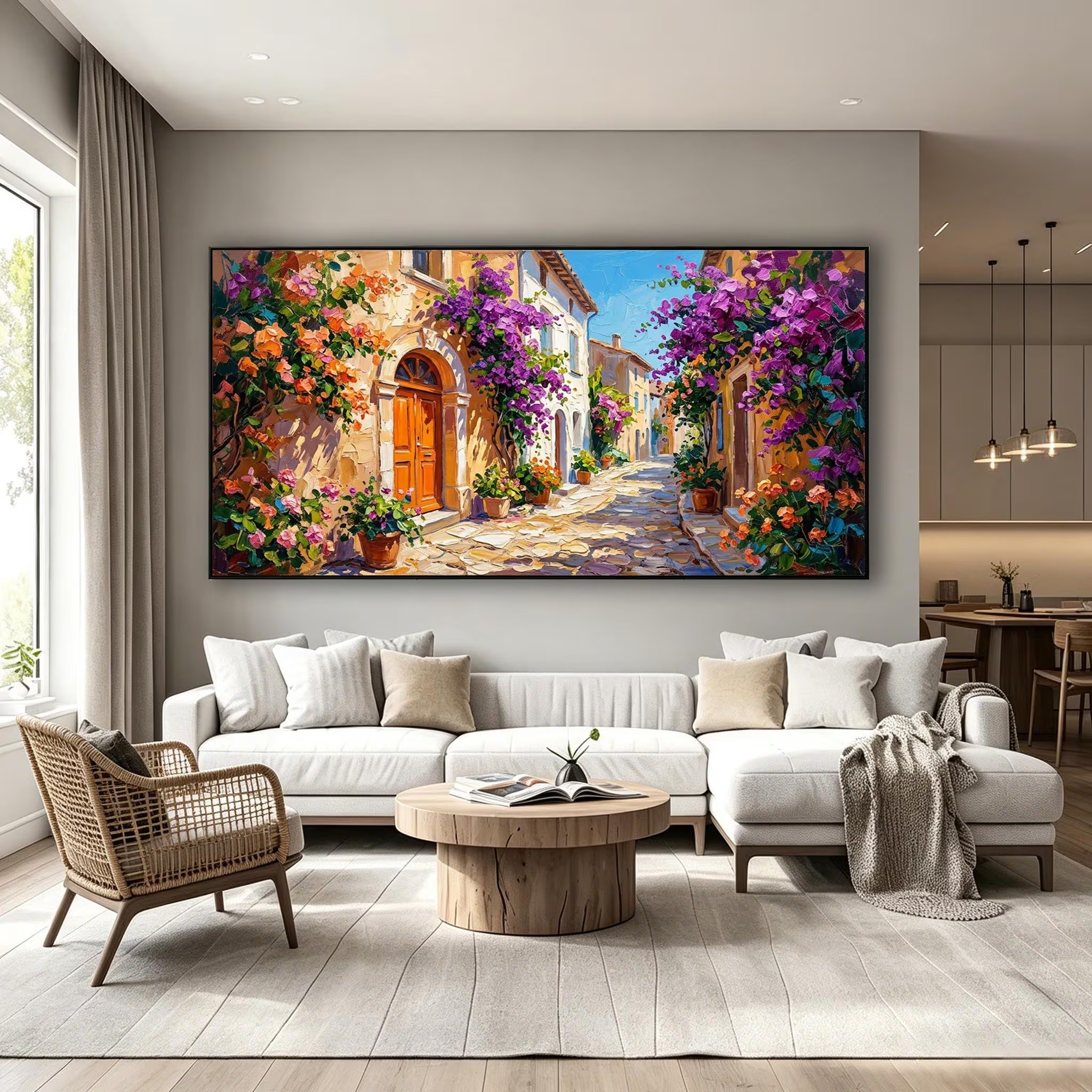 現代の洋画 25 GRAPHIC OIL PAINTING NOW Horizontal Painting | Shop Original High Quality Hand-painted Oil