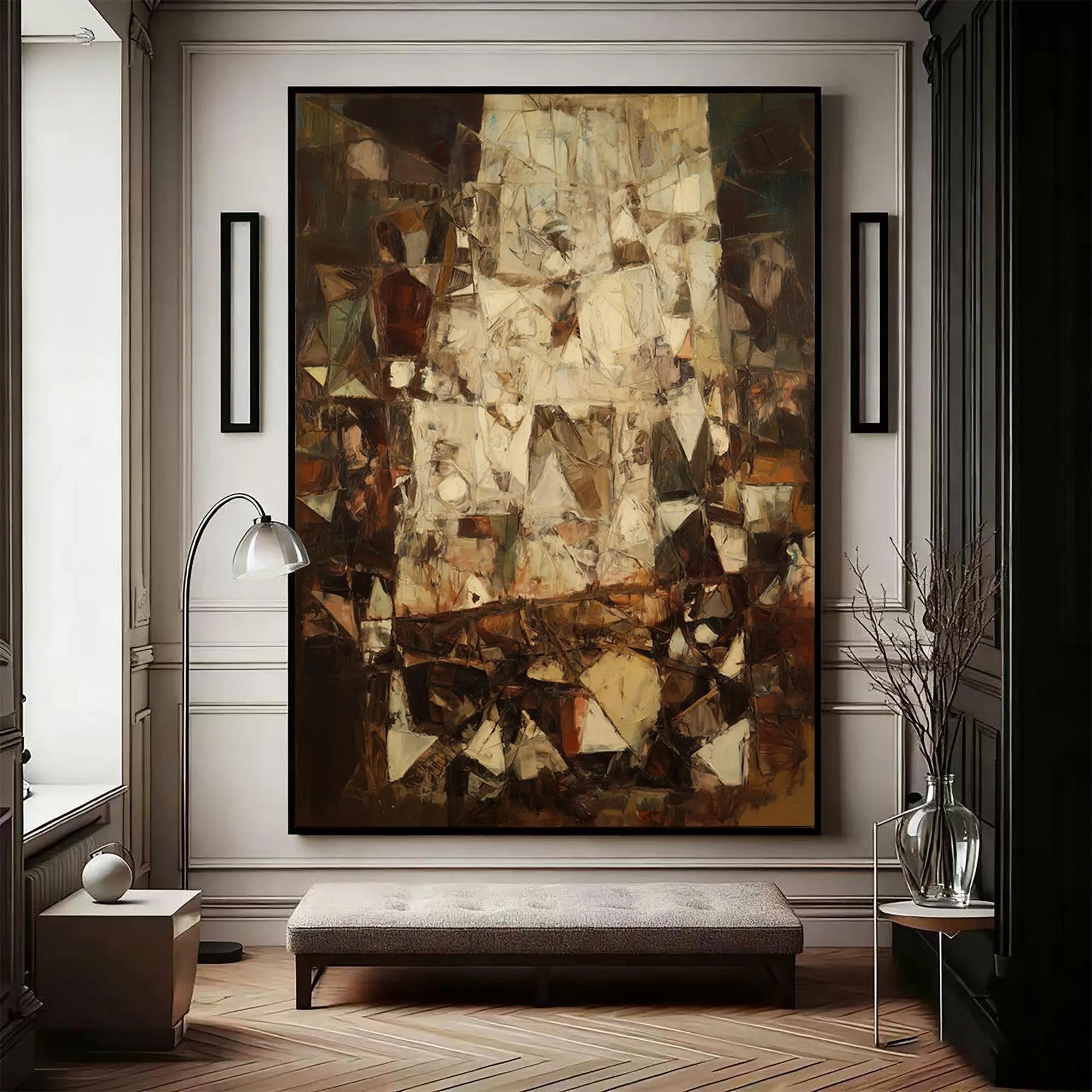 Abstract Geometric Mosaic Fusion