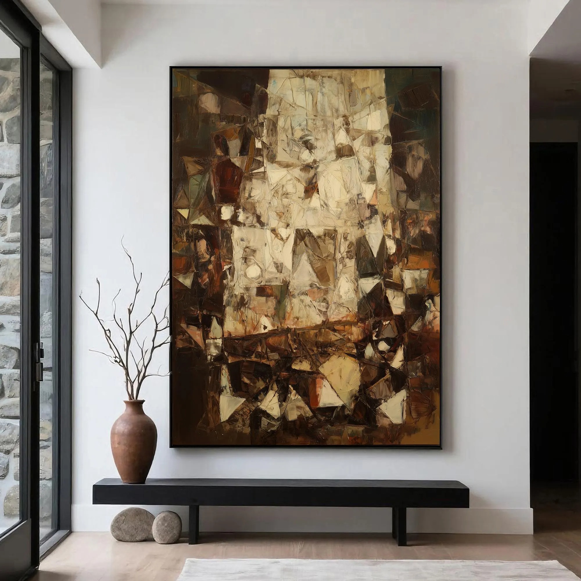 Abstract Geometric Mosaic Fusion