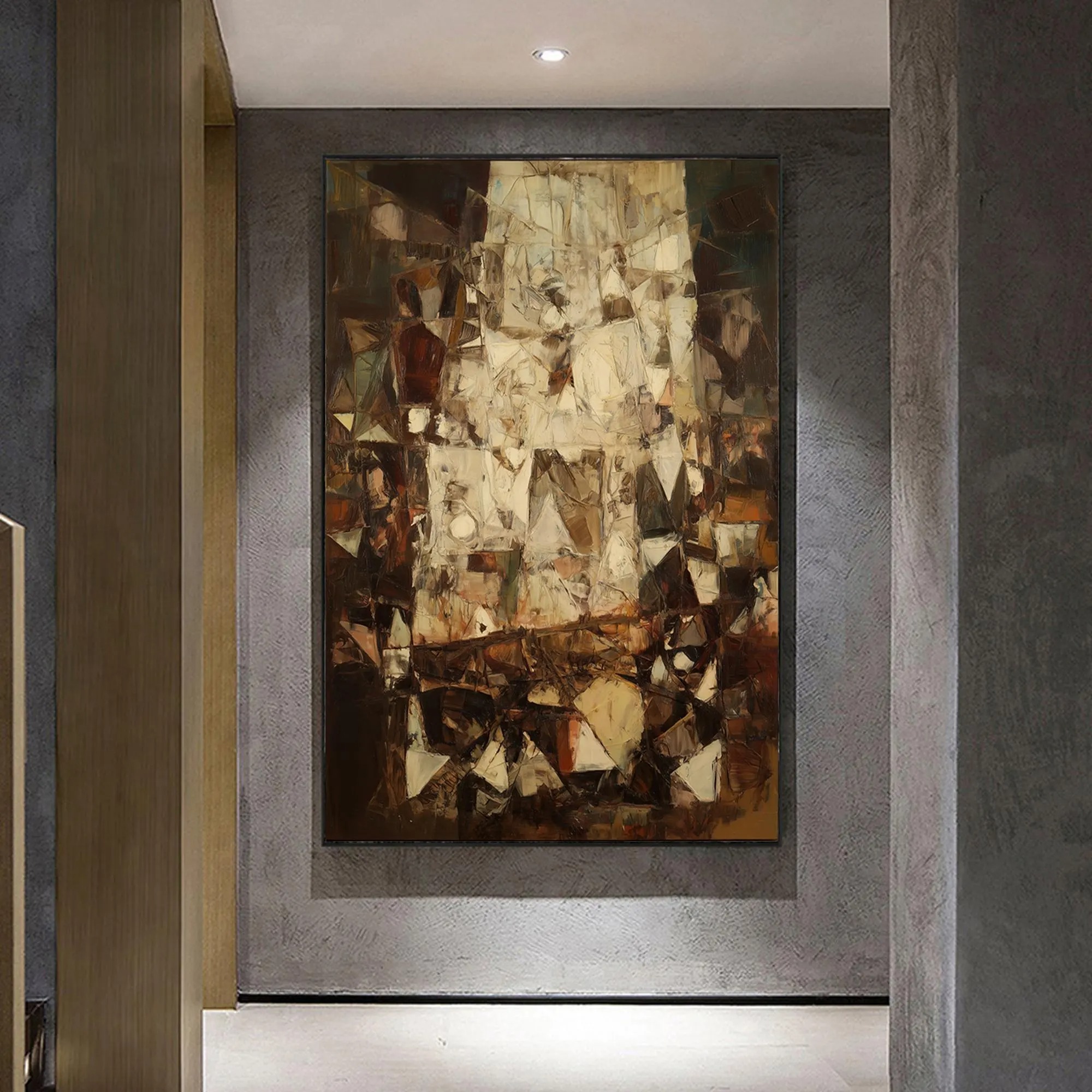 Abstract Geometric Mosaic Fusion