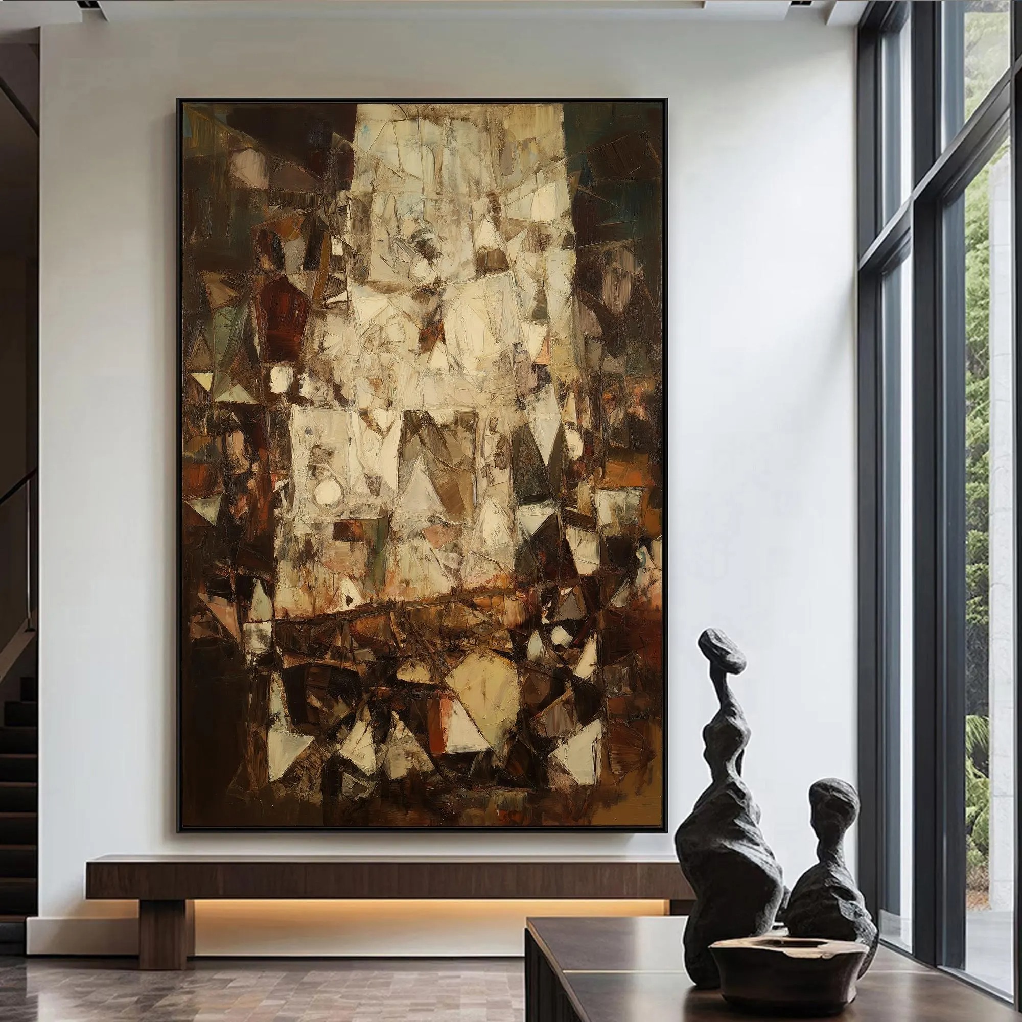 Abstract Geometric Mosaic Fusion