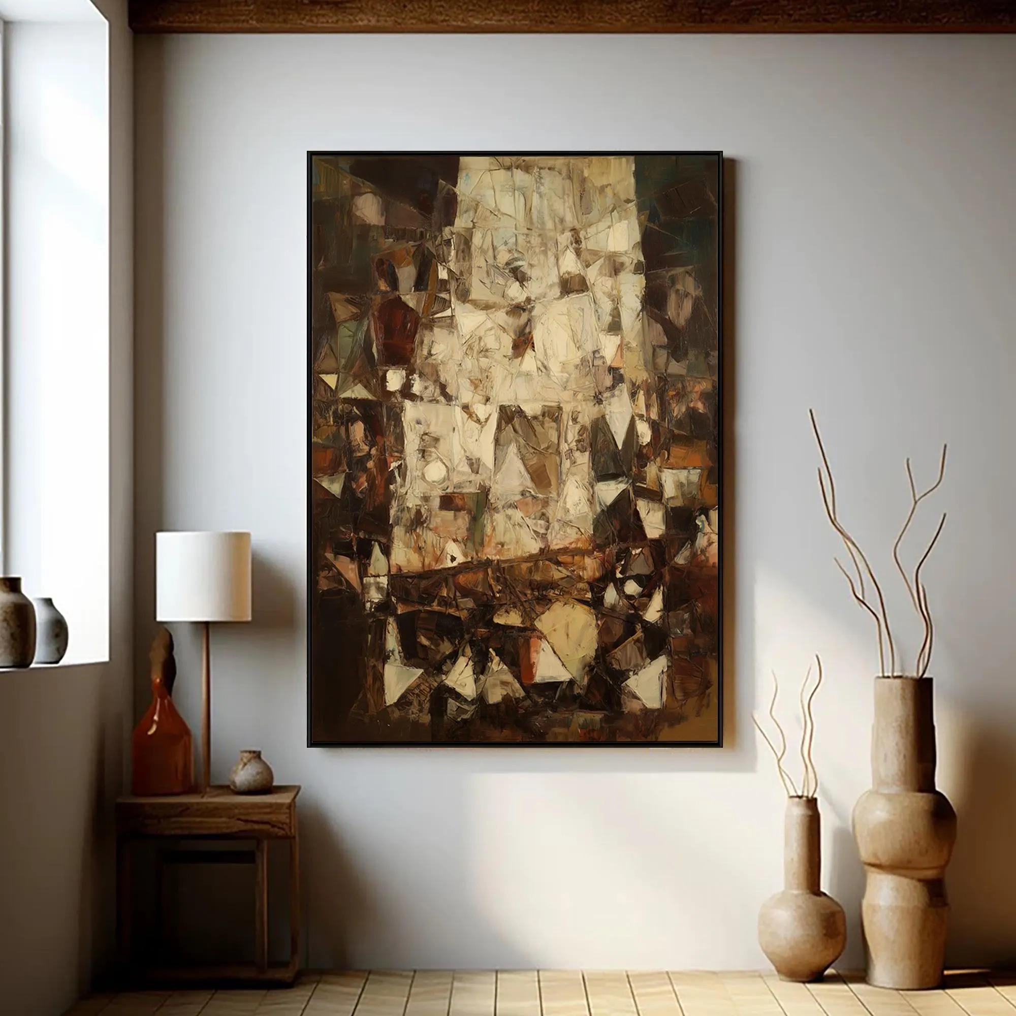 Abstract Geometric Mosaic Fusion