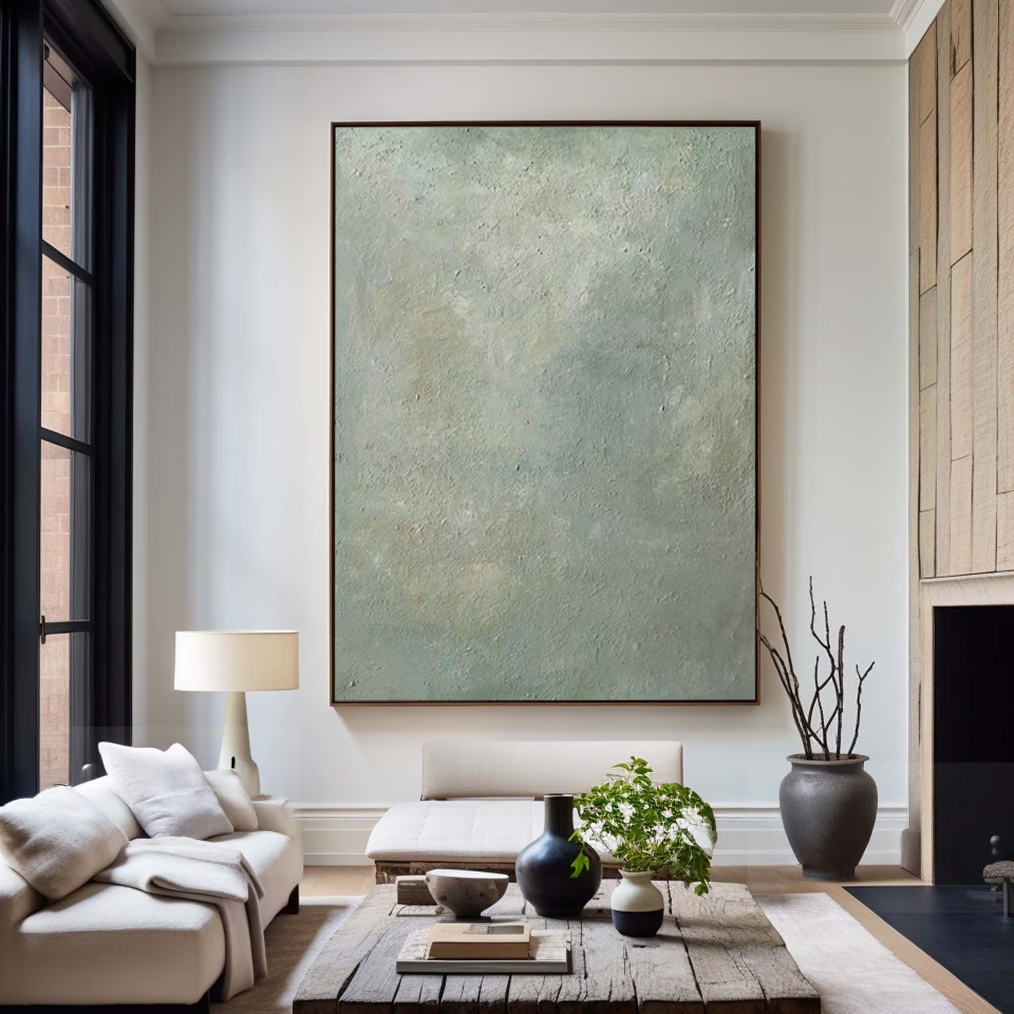 Peaceful Minimalist Wall Essence