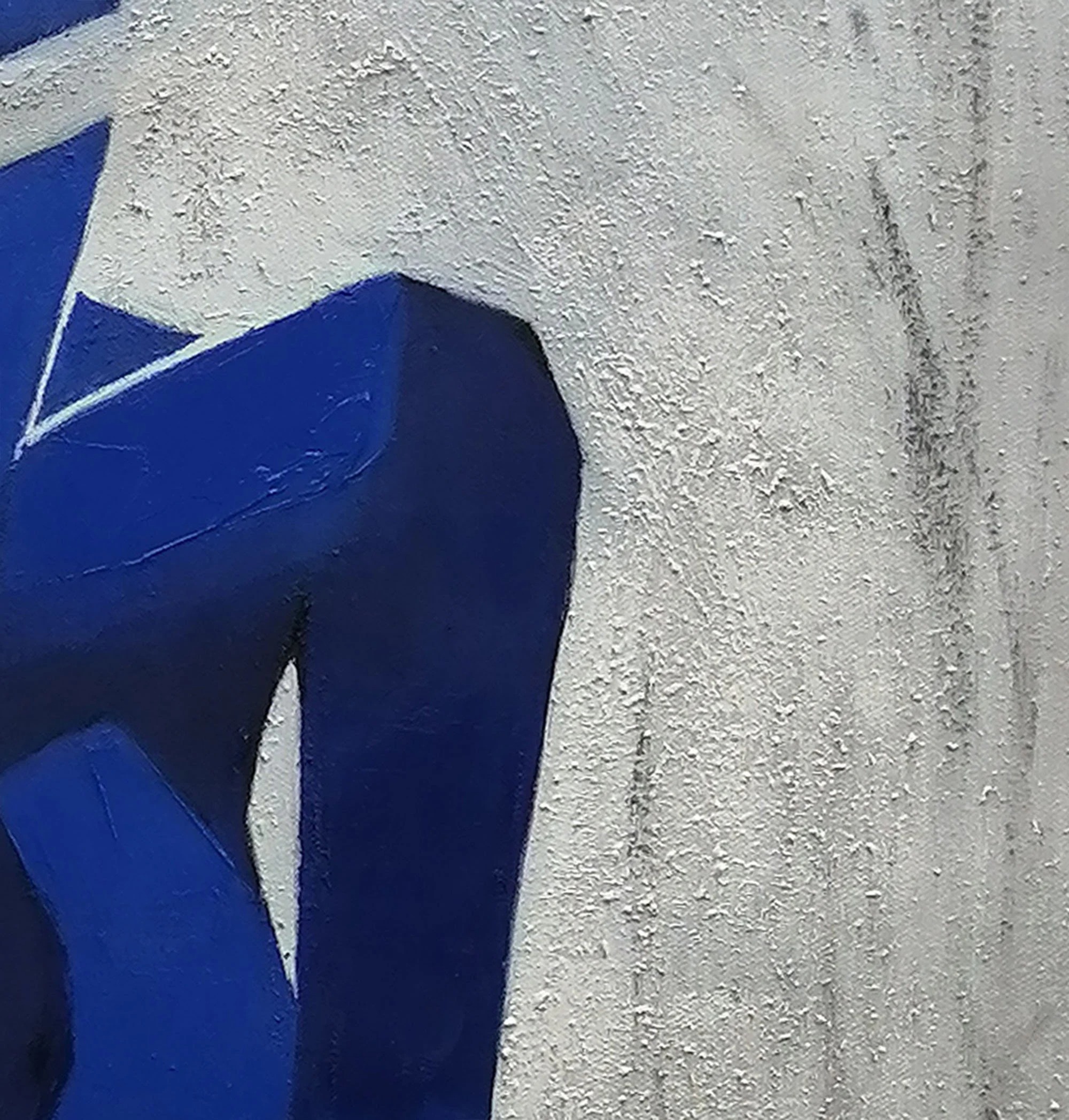 Abstract Blue Nude