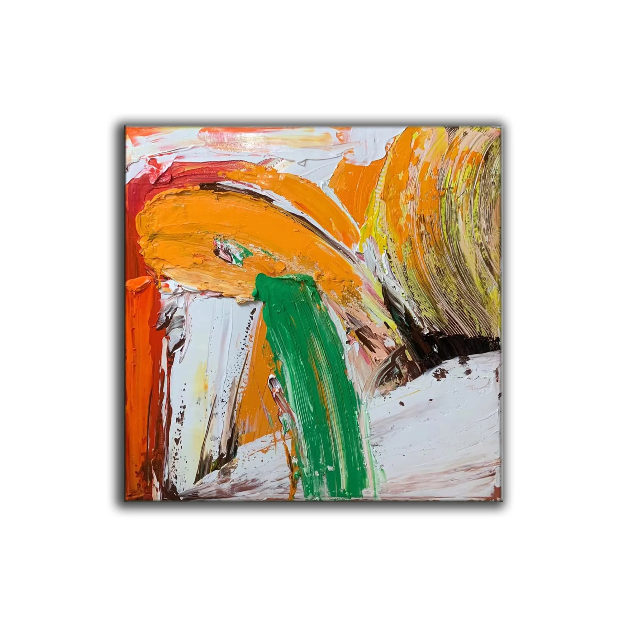 Dynamic Color Splash Painting