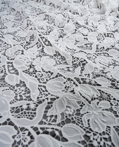 Sita Lace, sitalace, Lace Fabric, Feature Fabric, Tulle Fabric, Beaded Fabric, Sequined Fabric, Embroidery Fabric, Wedding Dress, Bridal Gown, Bridal Veil, Beads, Sequins, Feather Fabrics, Feather, 3D Flowers, Floral, Blossom Flowers, Flower Petal,