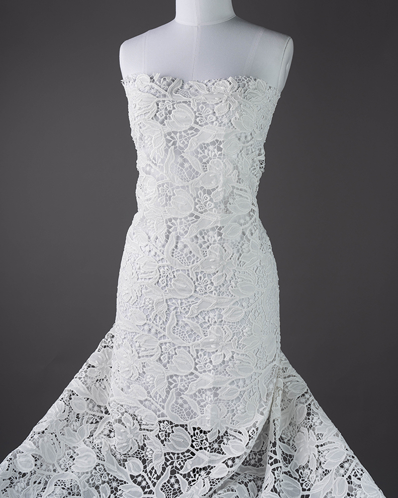 Sita Lace, sitalace, Lace Fabric, Feature Fabric, Tulle Fabric, Beaded Fabric, Sequined Fabric, Embroidery Fabric, Wedding Dress, Bridal Gown, Bridal Veil, Beads, Sequins, Feather Fabrics, Feather, 3D Flowers, Floral, Blossom Flowers, Flower Petal,