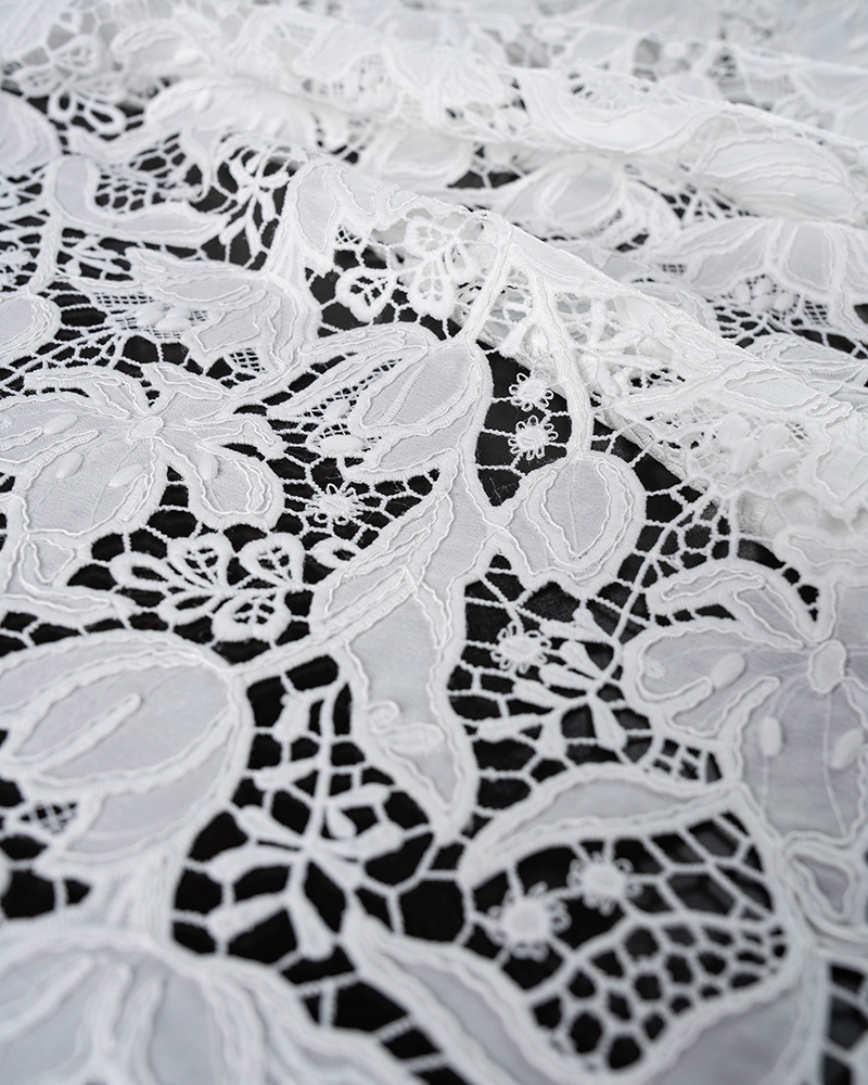 Sita Lace, sitalace, Lace Fabric, Feature Fabric, Tulle Fabric, Beaded Fabric, Sequined Fabric, Embroidery Fabric, Wedding Dress, Bridal Gown, Bridal Veil, Beads, Sequins, Feather Fabrics, Feather, 3D Flowers, Floral, Blossom Flowers, Flower Petal,