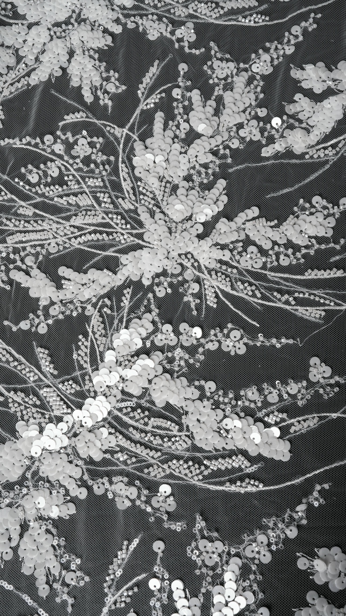 Sita Lace, sitalace, Lace Fabric, Feature Fabric, Tulle Fabric, Beaded Fabric, Sequined Fabric, Embroidery Fabric, Wedding Dress, Bridal Gown, Bridal Veil, Beads, Sequins, Feather Fabrics, Feather, 3D Flowers, Floral, Blossom Flowers, Flower Petal,