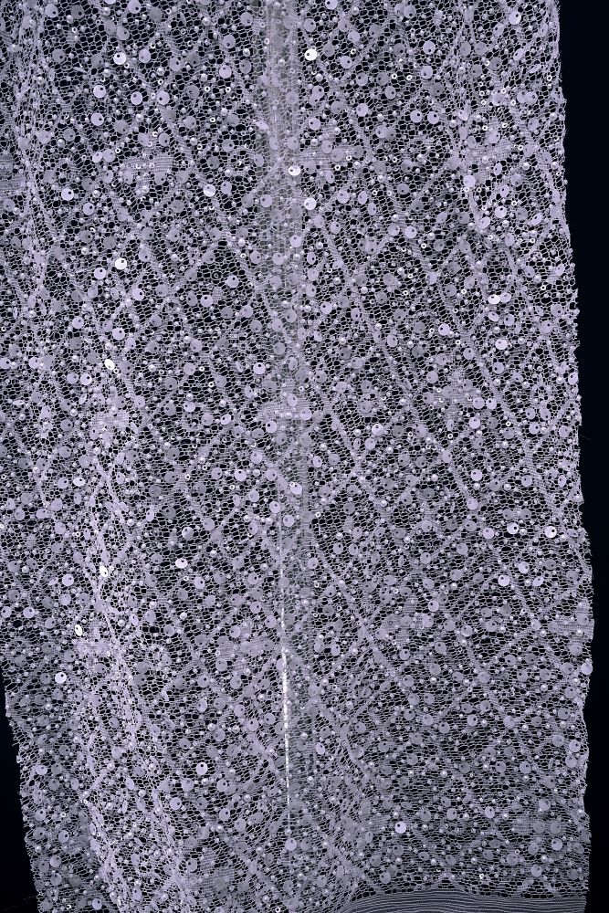 Sita Lace, sitalace, Lace Fabric, Feature Fabric, Tulle Fabric, Beaded Fabric, Sequined Fabric, Embroidery Fabric, Wedding Dress, Bridal Gown, Bridal Veil, Beads, Sequins, Feather Fabrics, Feather, 3D Flowers, Floral, Blossom Flowers, Floral Petal, Embroidered Leaves