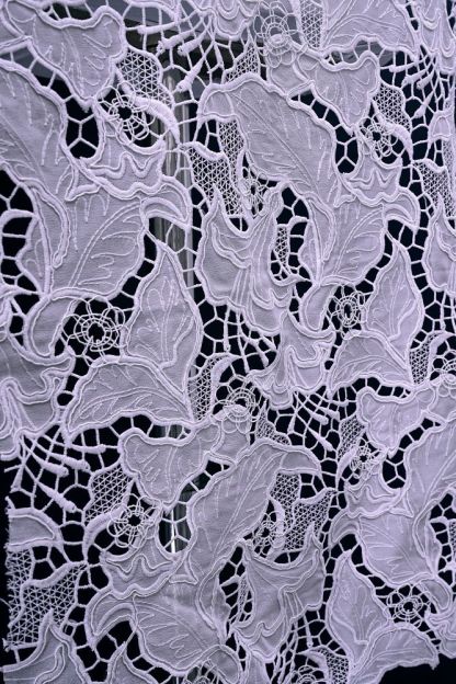 Bleached Beige Embroidered Mesh Floral Fabric Wedding Evening Dresses Sheaths