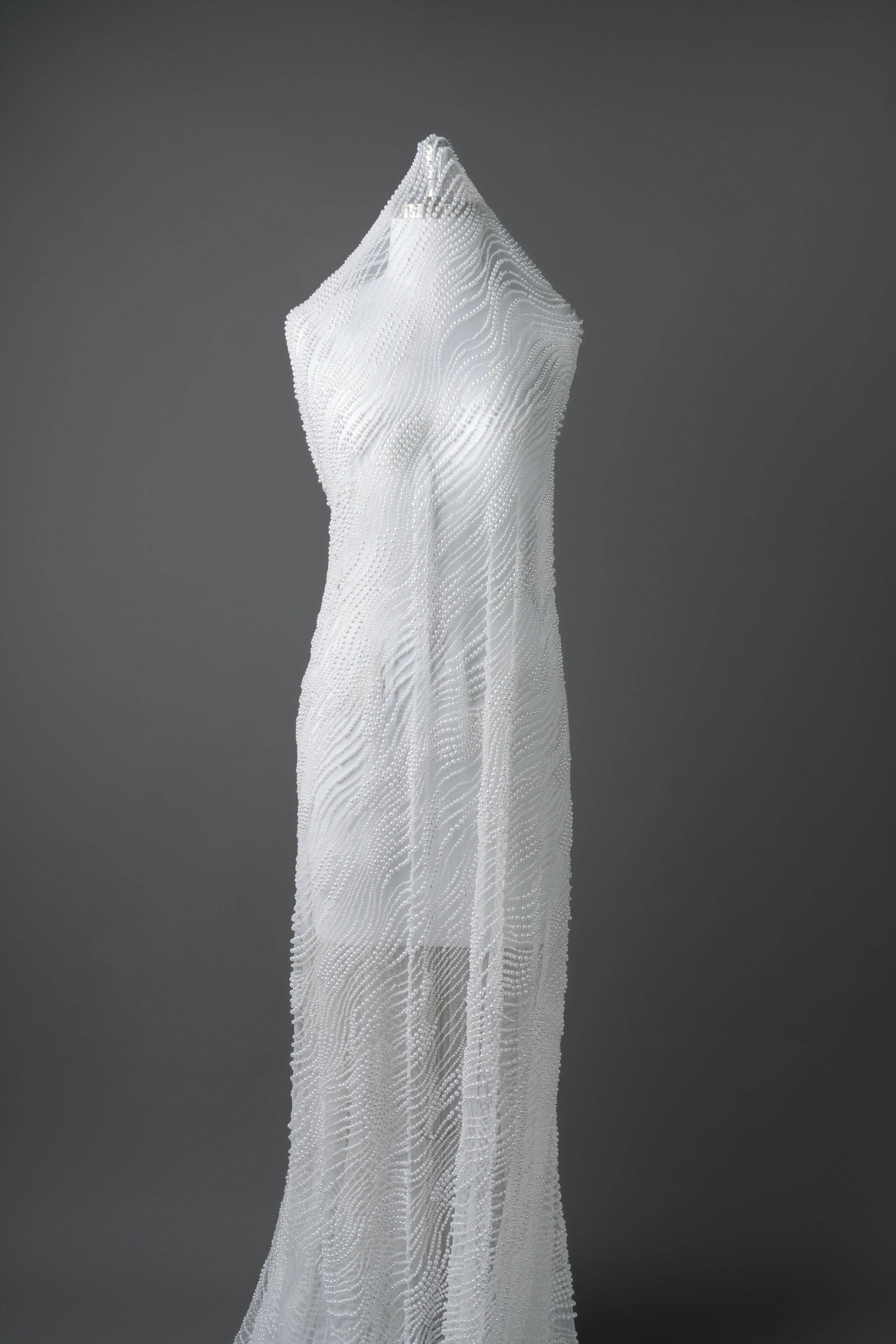 Sita Lace, sitalace, Lace Fabric, Feature Fabric, Tulle Fabric, Beaded Fabric, Sequined Fabric, Embroidery Fabric, Wedding Dress, Bridal Gown, Bridal Veil, Beads, Sequins, Feather Fabrics, Feather, 3D Flowers, Floral, Blossom Flowers, Flower Petal,