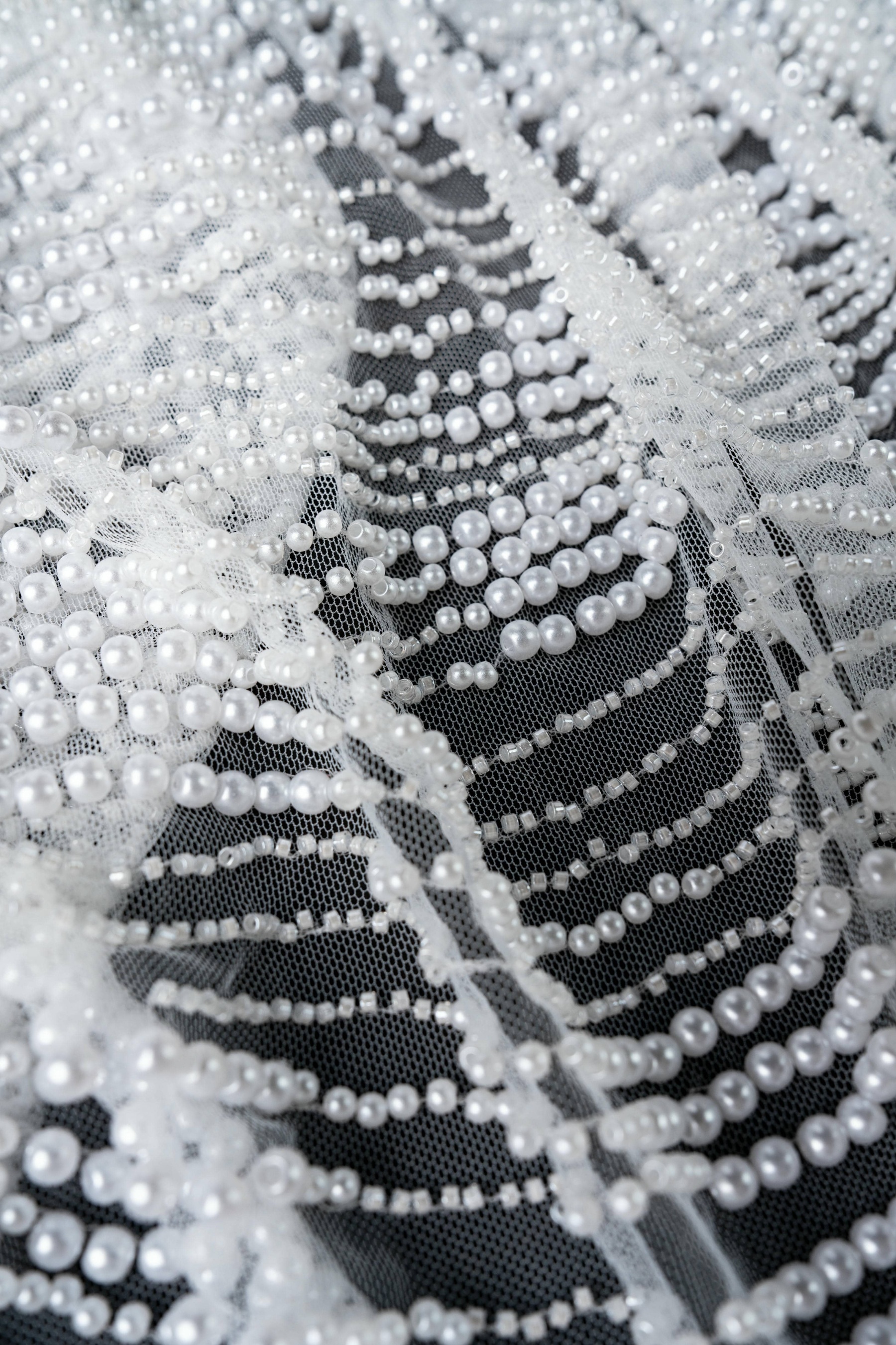 Sita Lace, sitalace, Lace Fabric, Feature Fabric, Tulle Fabric, Beaded Fabric, Sequined Fabric, Embroidery Fabric, Wedding Dress, Bridal Gown, Bridal Veil, Beads, Sequins, Feather Fabrics, Feather, 3D Flowers, Floral, Blossom Flowers, Flower Petal,