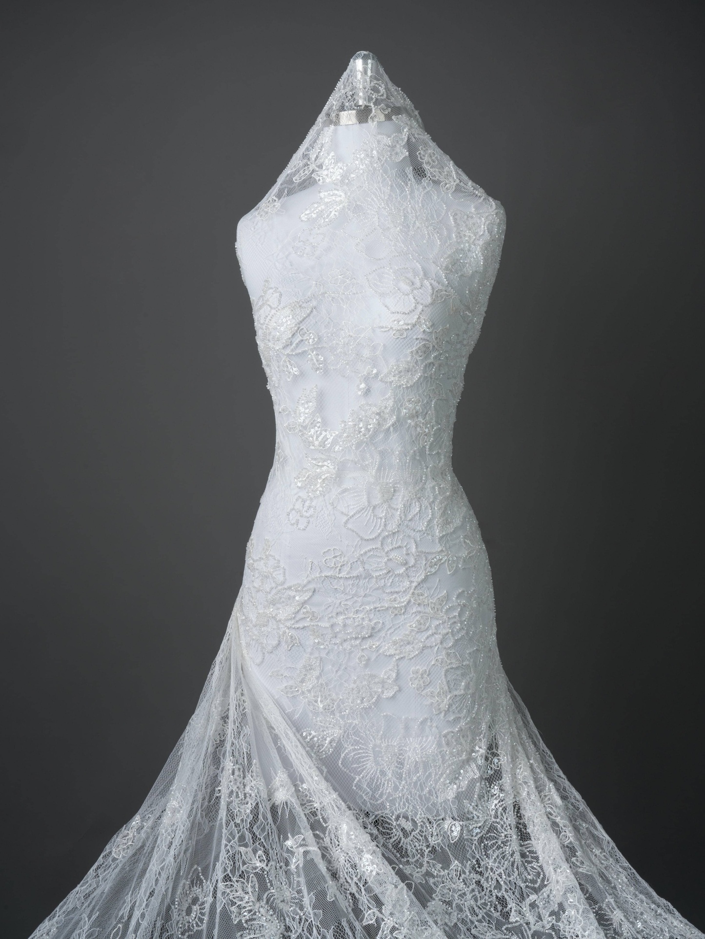 Sita Lace, sitalace, Lace Fabric, Feature Fabric, Tulle Fabric, Beaded Fabric, Sequined Fabric, Embroidery Fabric, Wedding Dress, Bridal Gown, Bridal Veil, Beads, Sequins, Feather Fabrics, Feather, 3D Flowers, Floral, Blossom Flowers, Flower Petal,