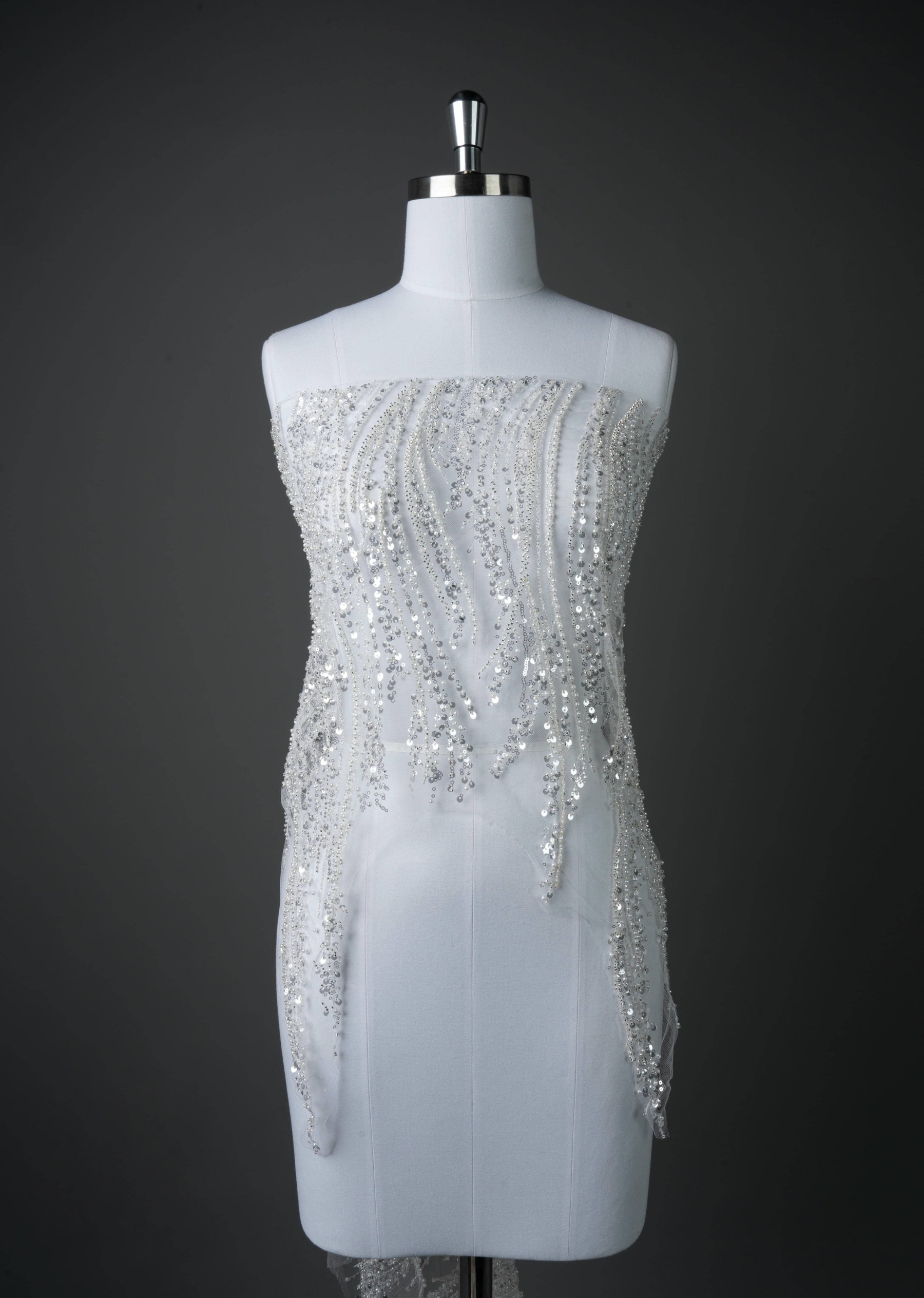 Sita Lace, sitalace, Lace Fabric, Feature Fabric, Tulle Fabric, Beaded Fabric, Sequined Fabric, Embroidery Fabric, Wedding Dress, Bridal Gown, Bridal Veil, Beads, Sequins, Feather Fabrics, Feather, 3D Flowers, Floral, Blossom Flowers, Flower Petal,