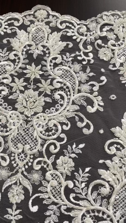 Venice Trim Lace Beautiful Embroidered Lace for Home Decor Costume Supplies Altered Couture, by 1 yards