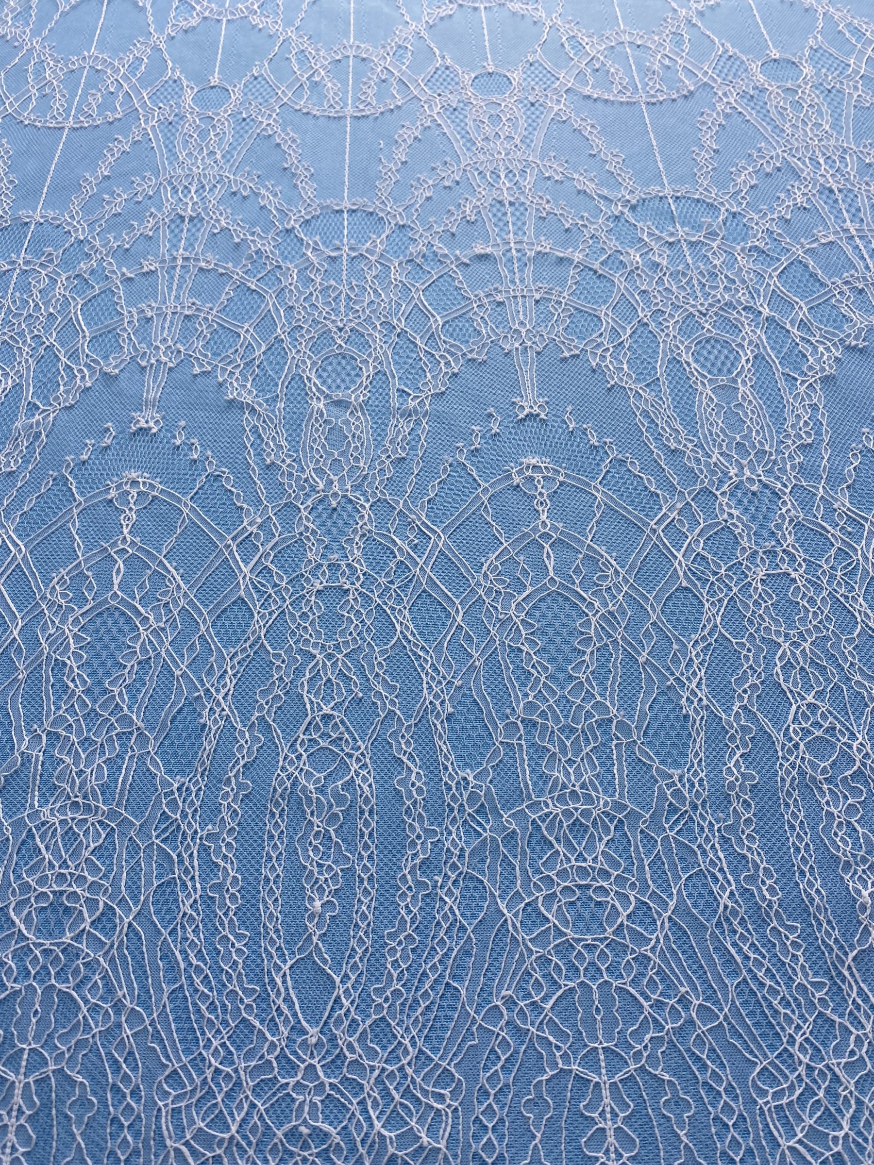 French Eyelash Lace with Embroidery – Stylish High-End Fabric, 300CM Length x 150CM Width for Wedding Dresses, Fashion Garments & Decor Projects