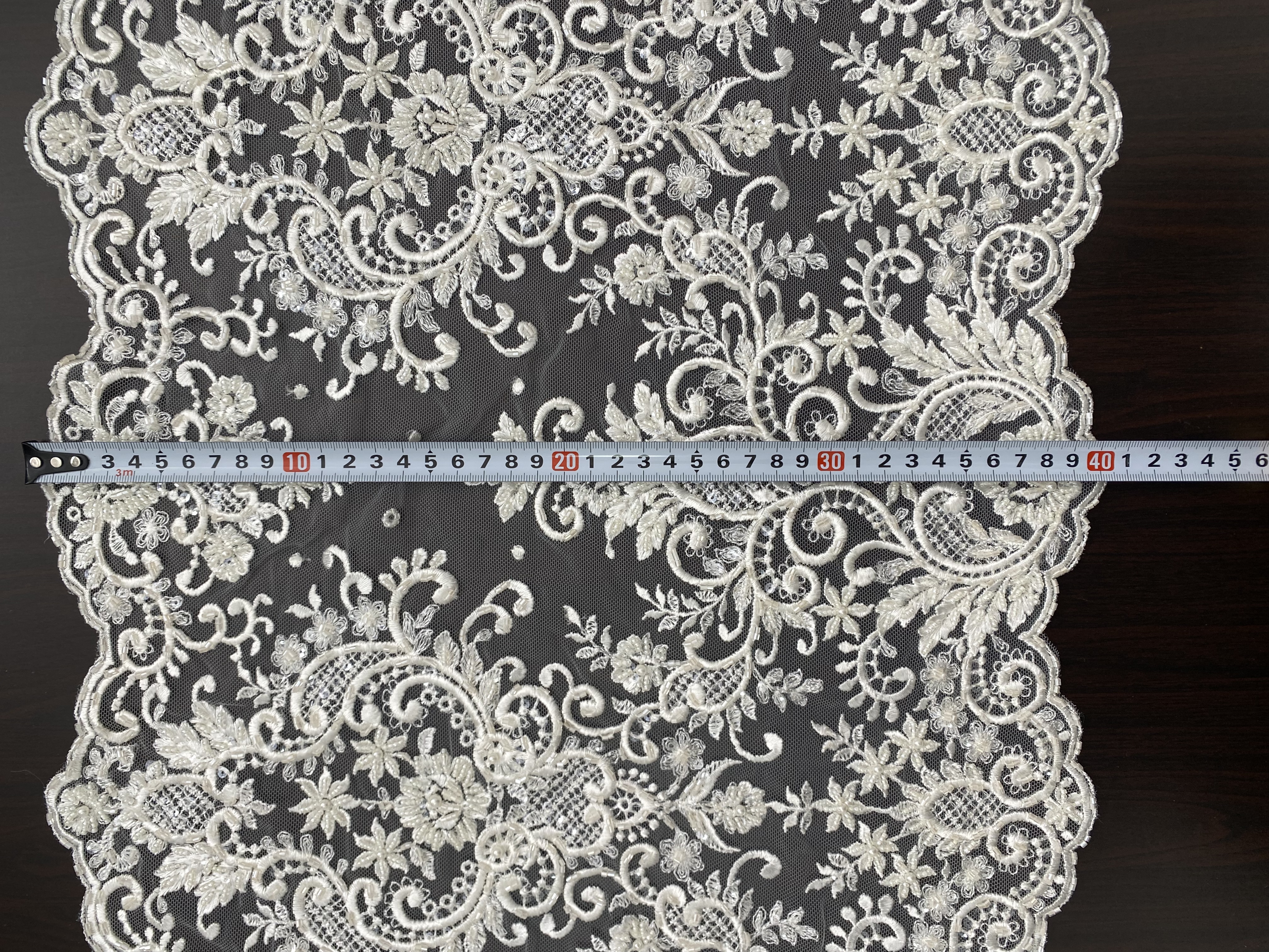 Venice Trim Lace Beautiful Embroidered Lace for Home Decor Costume Supplies Altered Couture, by 1 yards
